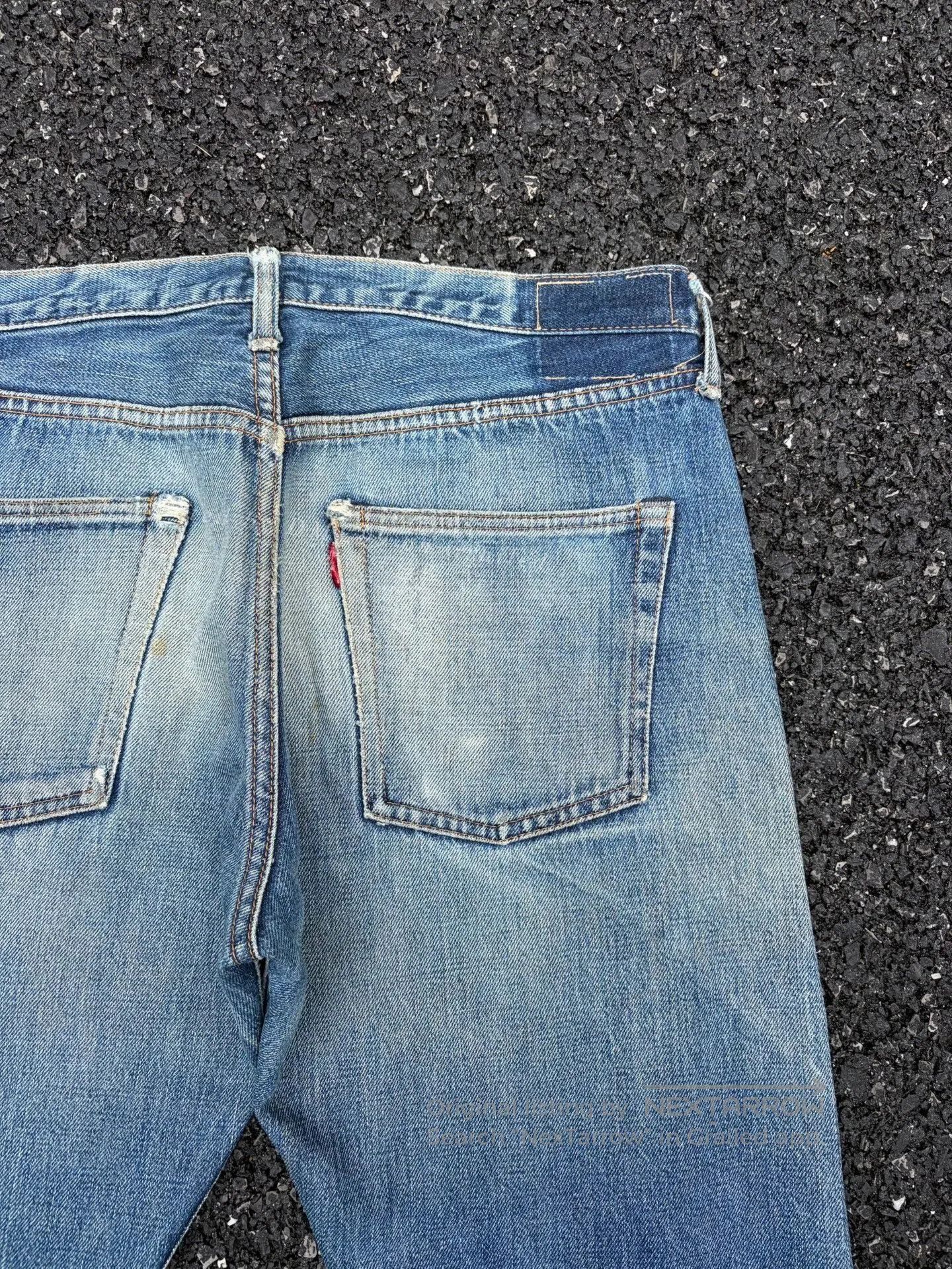 Vintage Vintage 2000s Retro Blue Denim Jeans. Size US 37 - 6 Thumbnail