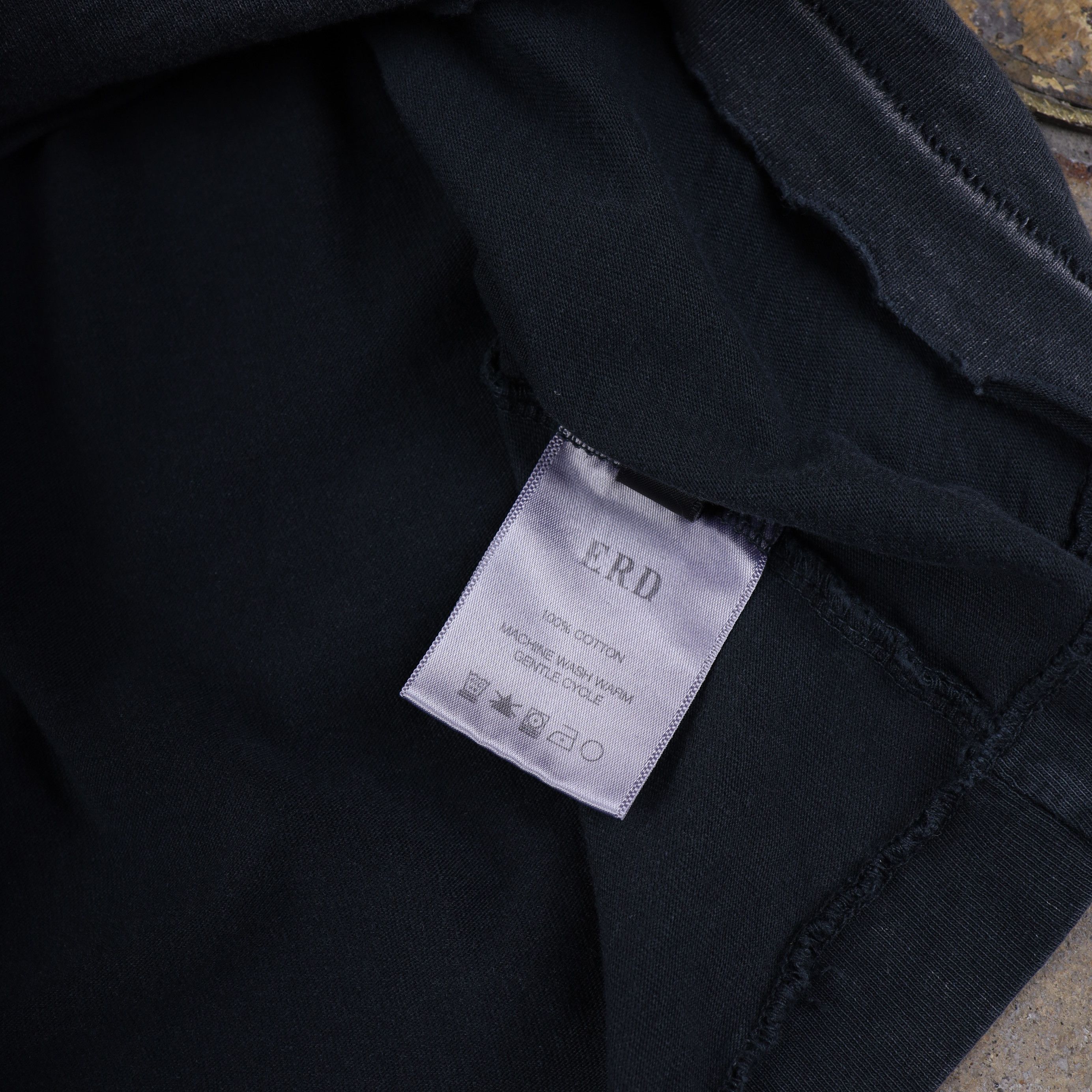 Enfants Riches Deprimes Thrashed Black ERD Pocket Tee Size US XL / EU 56 / 4 - 6 Thumbnail