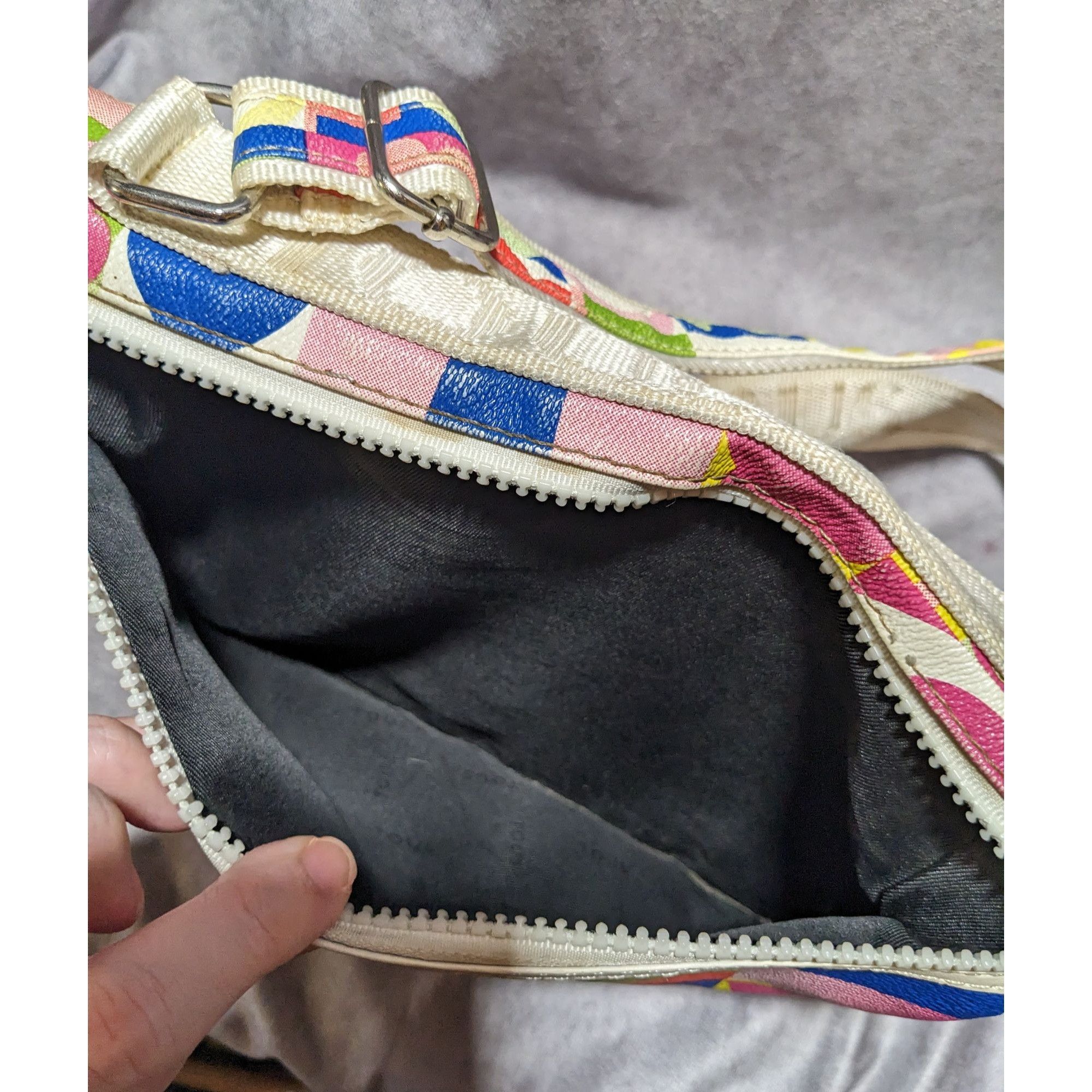 TOUS Tous Fold Over Zip Rainbow Crossbody Bag Size ONE SIZE - 15 Thumbnail