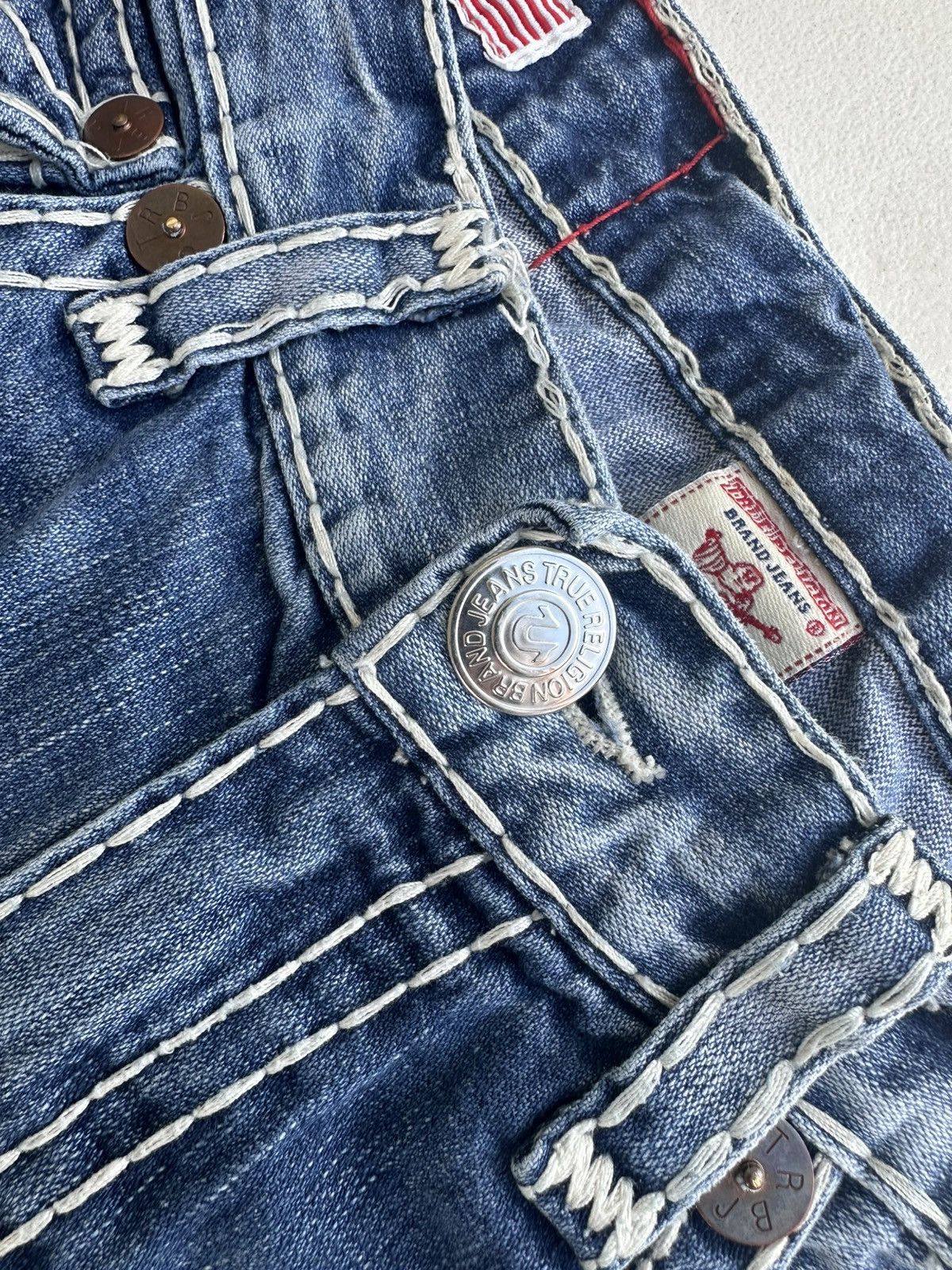 True Religion True Religion Ricky Super T jeans Size US 33 - 15 Thumbnail