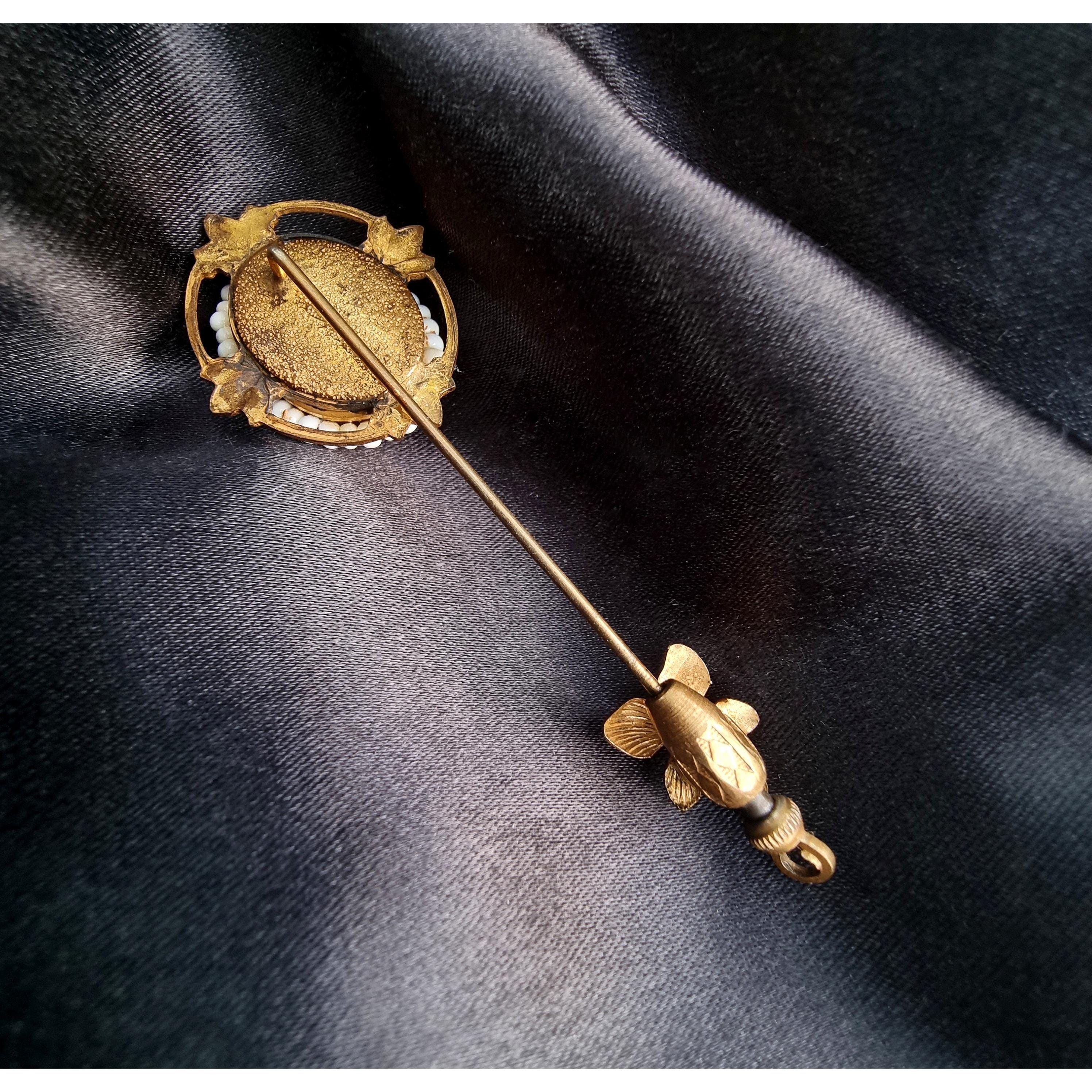 Miriam Haskell Rare Find Vintage 1930s MIRIAM HASKELL Unsigned Baroque Styl Size ONE SIZE - 6 Thumbnail