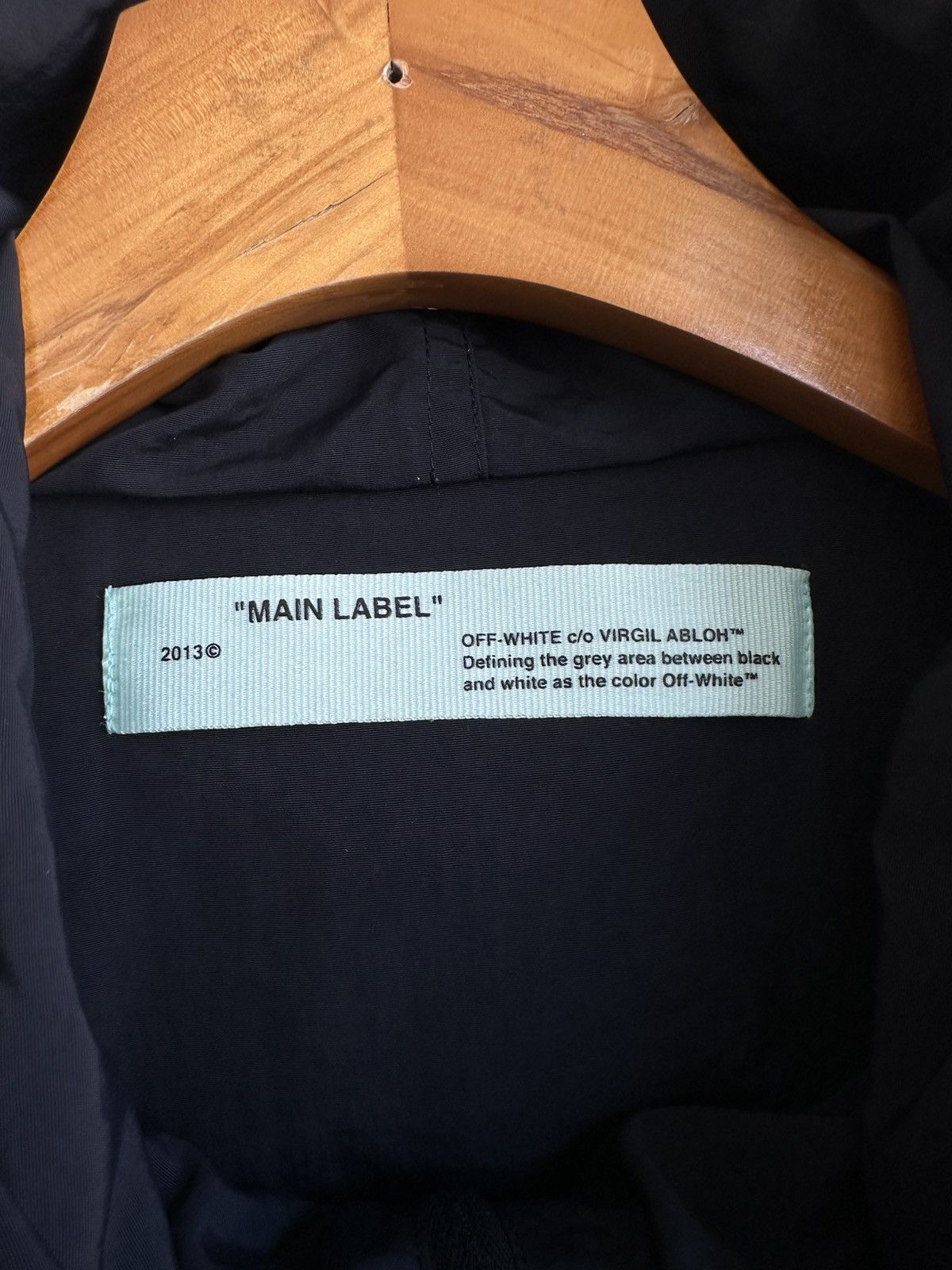 Off-White Off white oversized nylon windbreaker Size US S / EU 44-46 / 1 - 3 Thumbnail