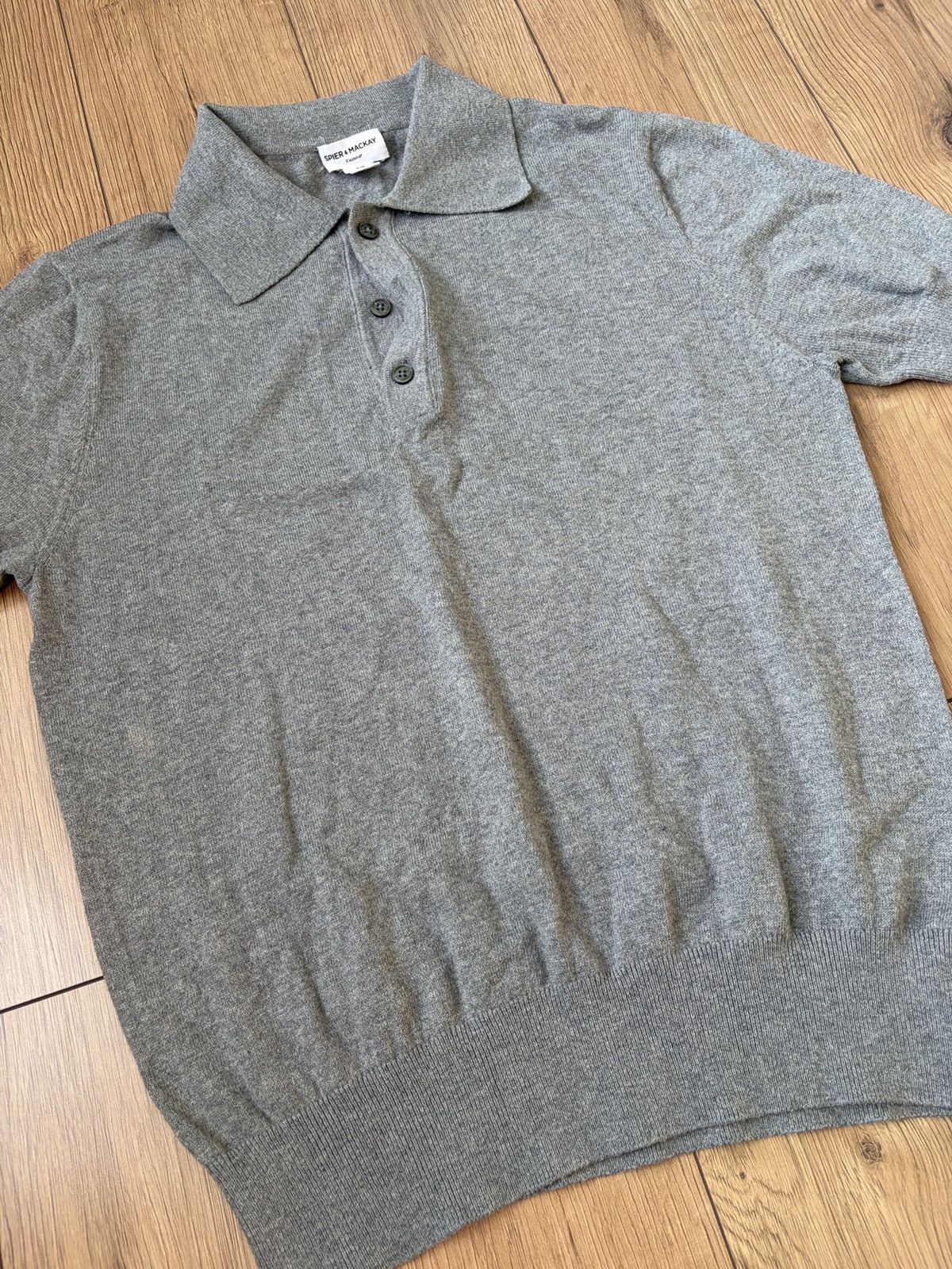 Spier & Mackay Spier & Mackay Knitted Polo Sweater Shirt Size US M / EU 48-50 / 2 - 6 Thumbnail