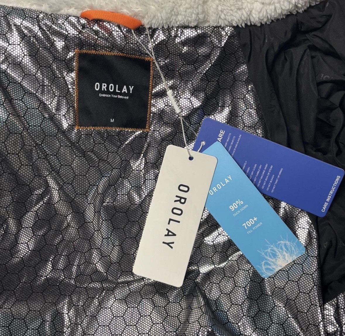 Other Orolay Chrome Down Puffer Size M / US 6-8 / IT 42-44 - 3 Thumbnail