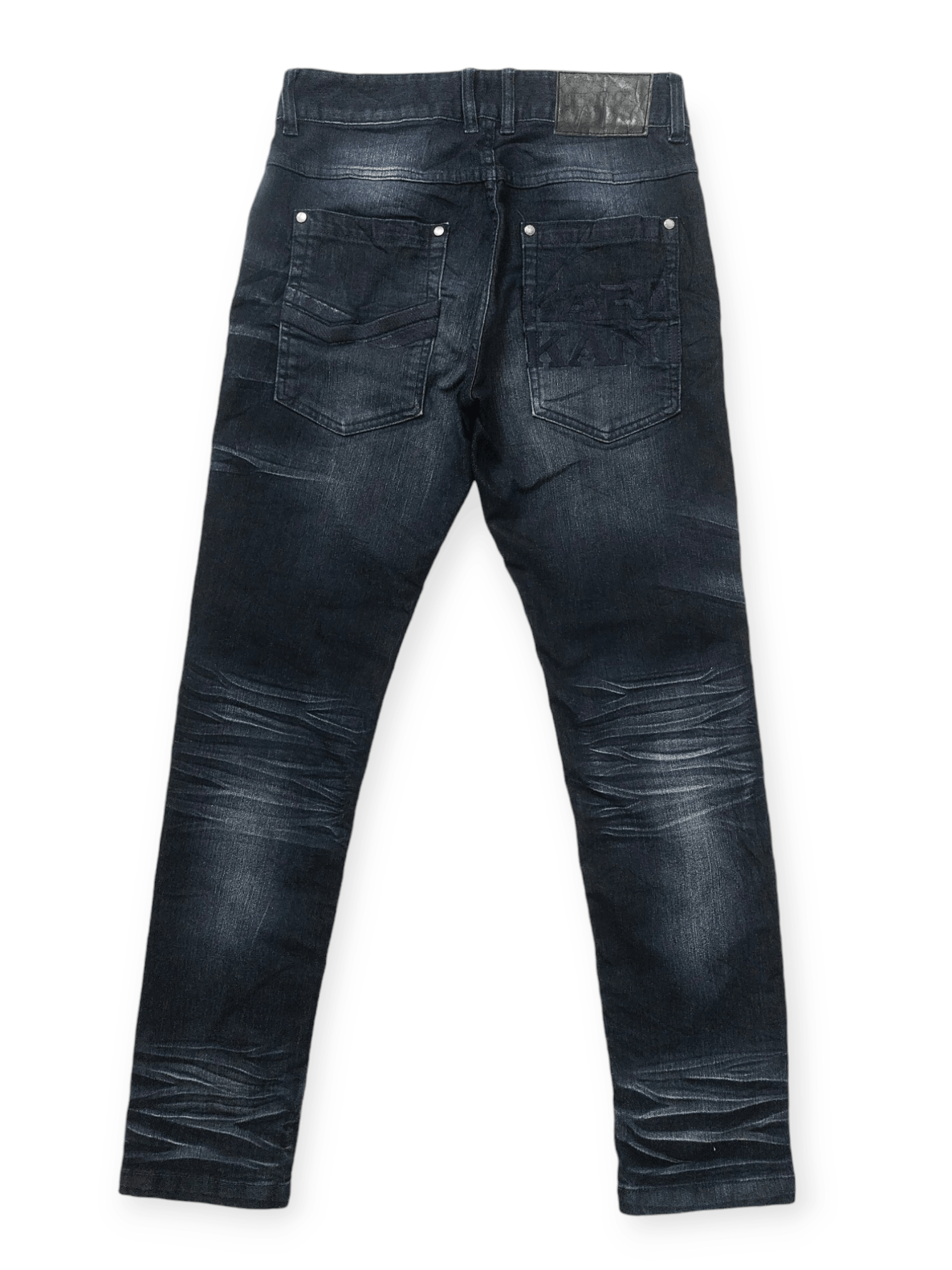 If Six Was Nine × Karl Kani Vintage Karl Kani Whiskers Denim Size US 30 / EU 46 - 21 Thumbnail