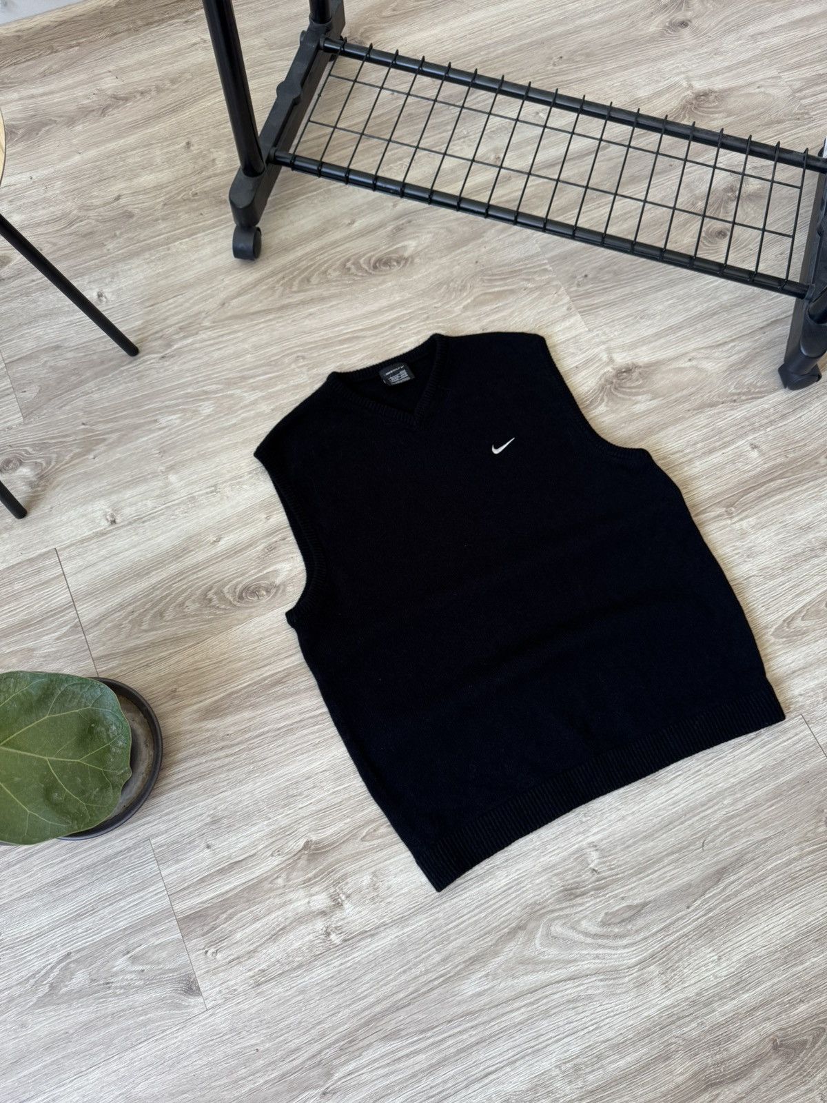 Nike Vintage Y2K Nike Golf Wool Vest Size US L / EU 52-54 / 3 - 2 Thumbnail