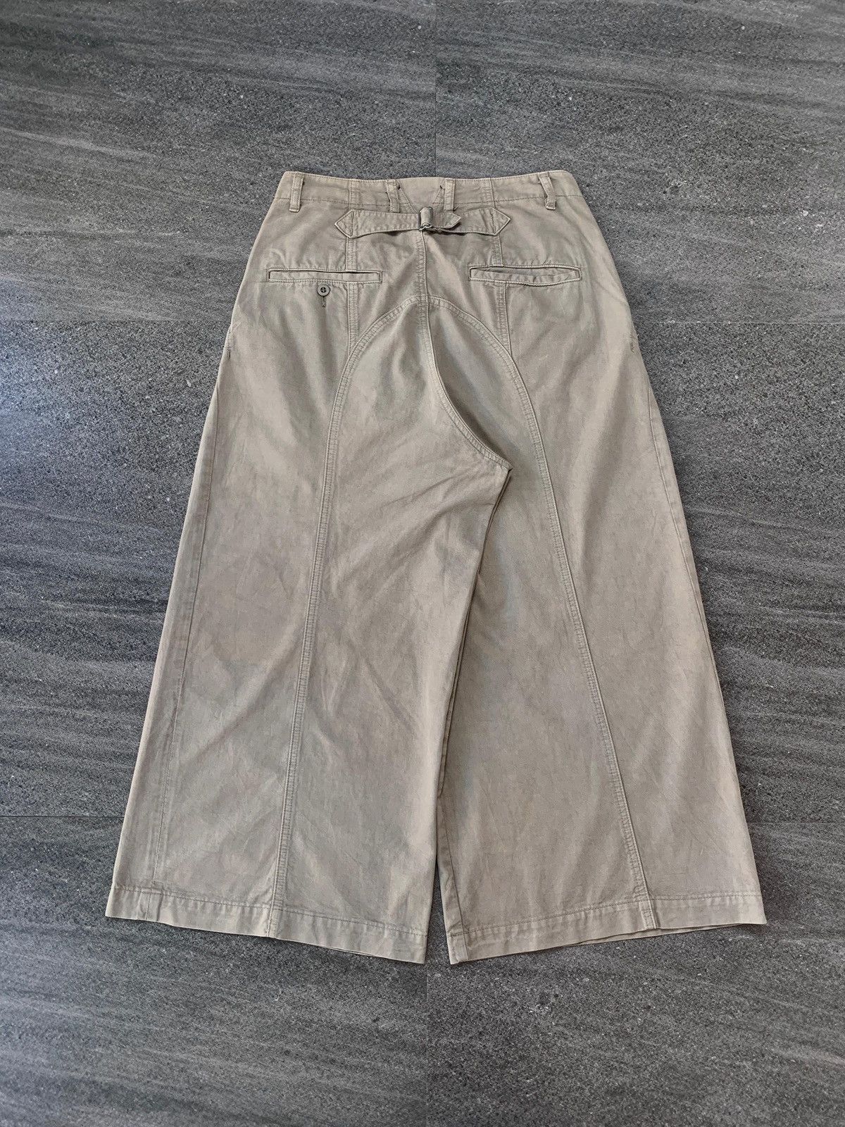 Zucca Zucca Buckle Back Wideleg Pants - 30” Size US 30 / EU 46 - 14 Thumbnail