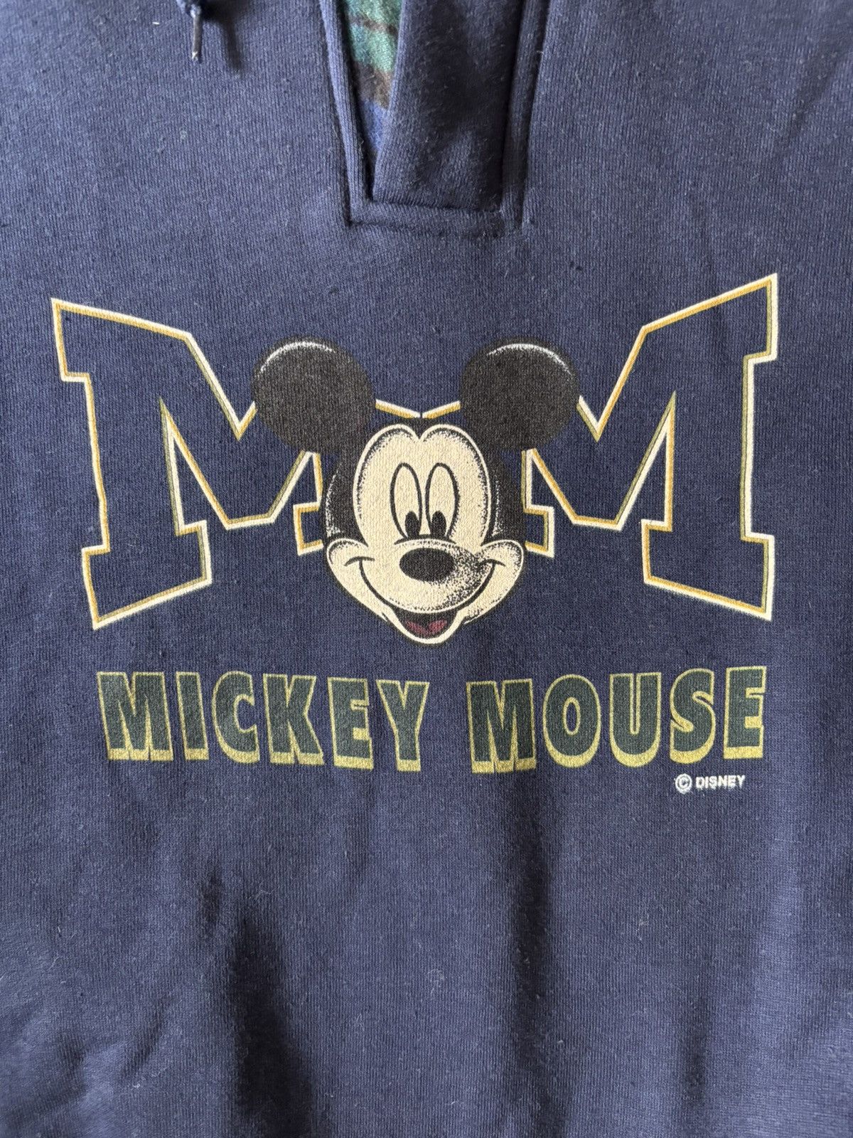 Disney × Vintage Vintage Disney Mickey Mouse hoodie Size US XL / EU 56 / 4 - 4 Thumbnail