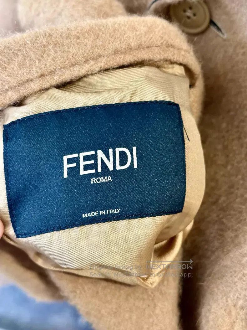 Fendi Fendi Men's Double-Sided Wearable Wool Coat Size US M / EU 48-50 / 2 - 4 Thumbnail