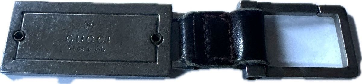 Gucci Brown Leather Gucci Keychain Size ONE SIZE - 6 Thumbnail