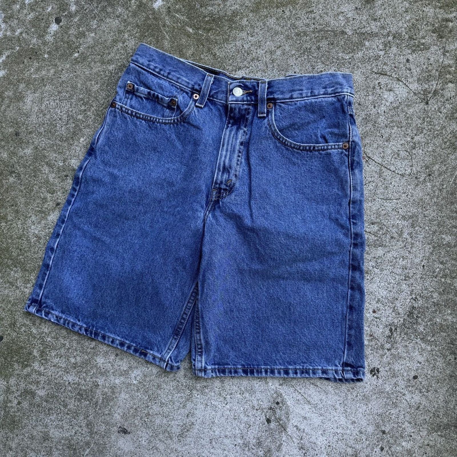 Levi's Vintage Levi's 560 Baggy Relaxed Fit Denim Jean Shorts Size US 31 - 10 Thumbnail