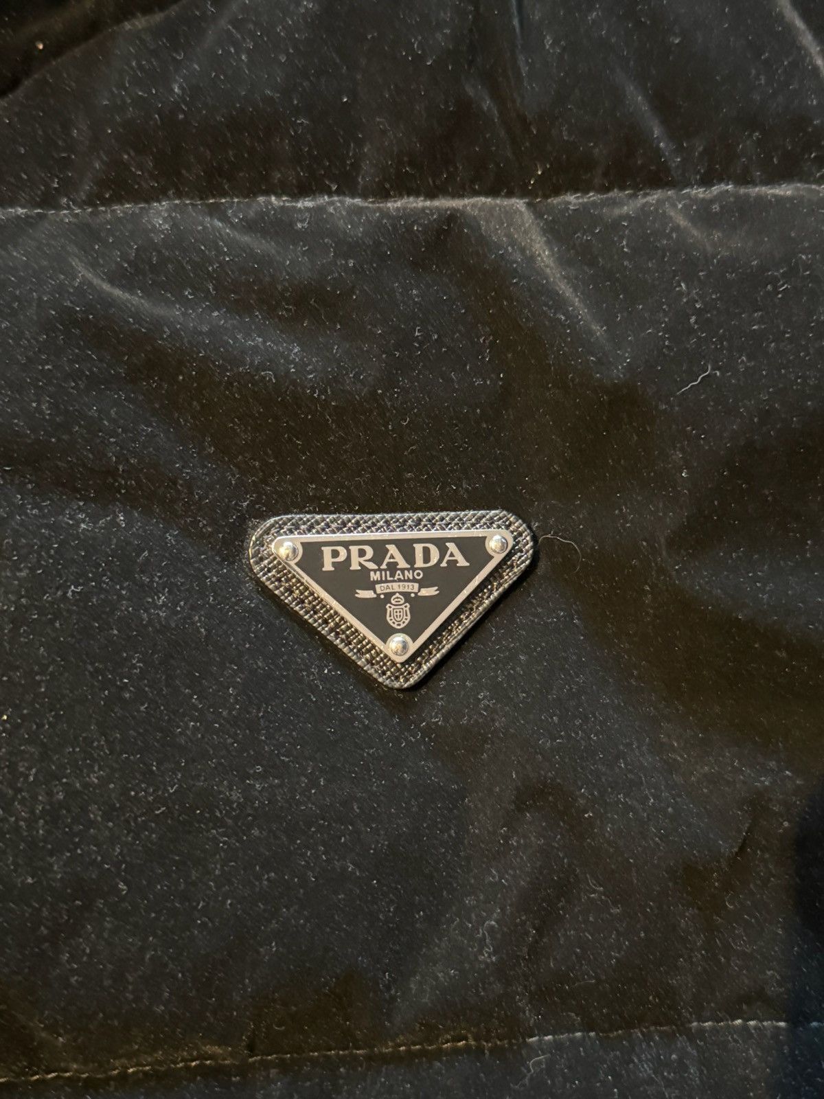 Prada Velvet puffer jacket Size US M / EU 48-50 / 2 - 2 Thumbnail