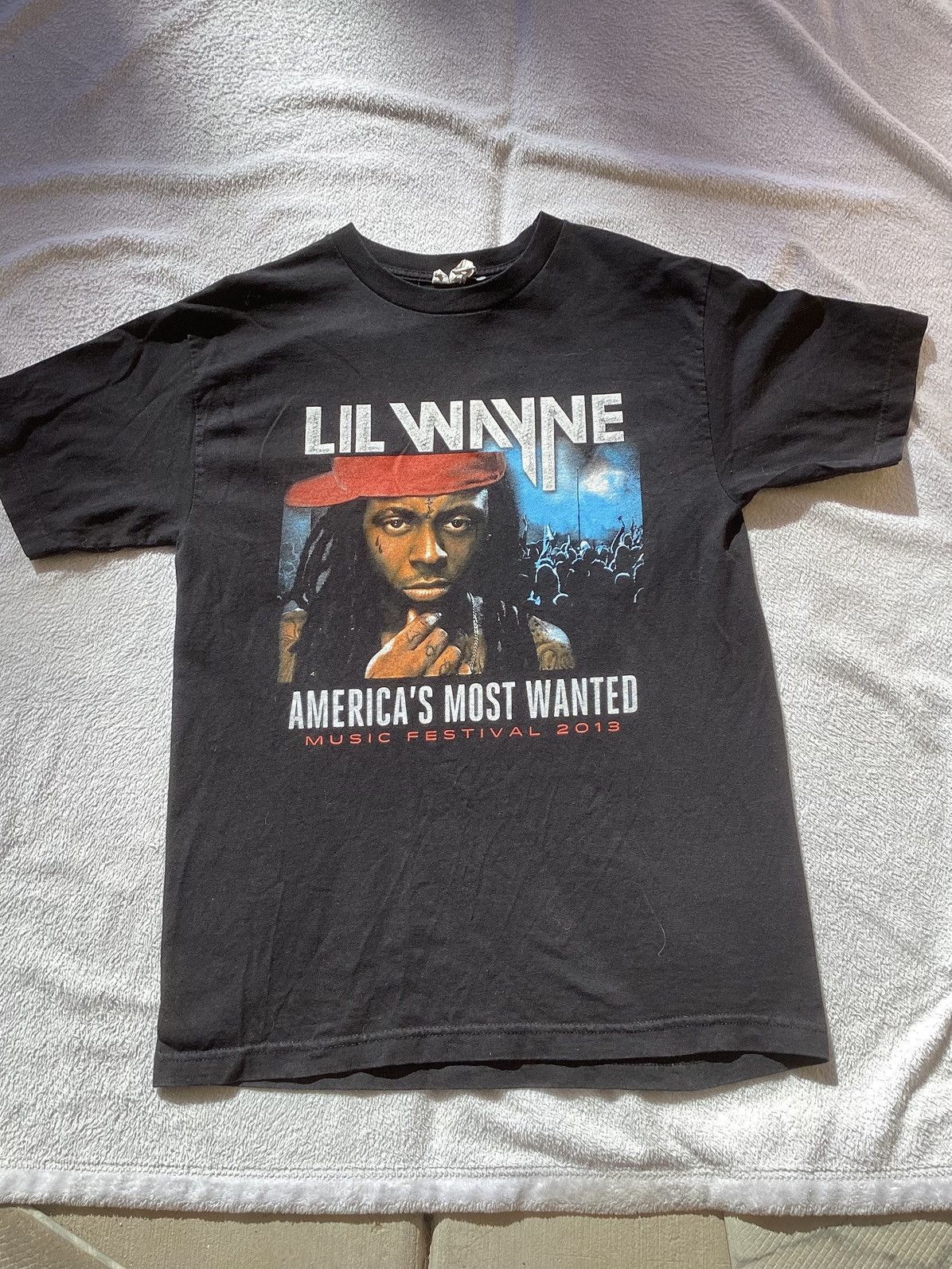 Lil Wayne Lil Wayne, future TI America’s most wanted festival 2013 T Size US M / EU 48-50 / 2 - 1 Thumbnail