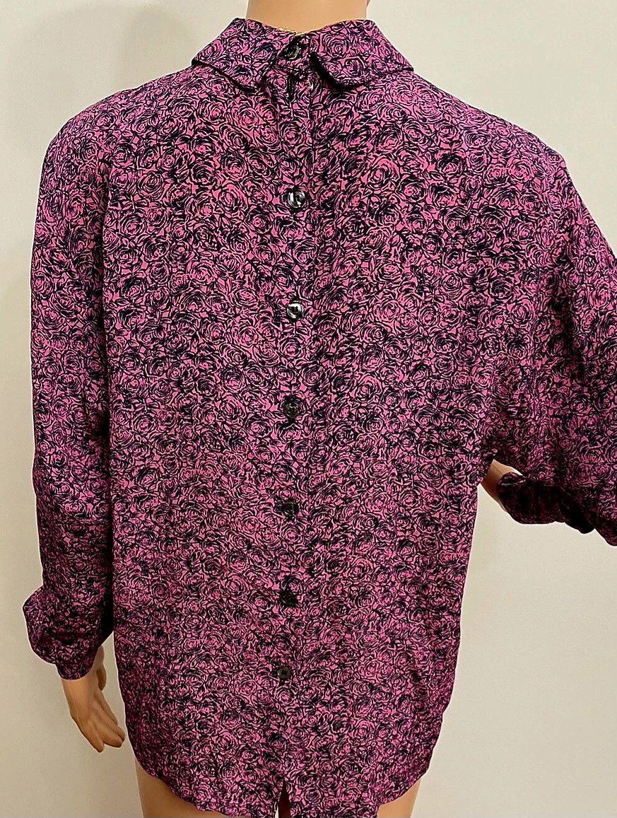 Dior Blouse. Silk . Christian Dior Size M / US 6-8 / IT 42-44 - 4 Thumbnail
