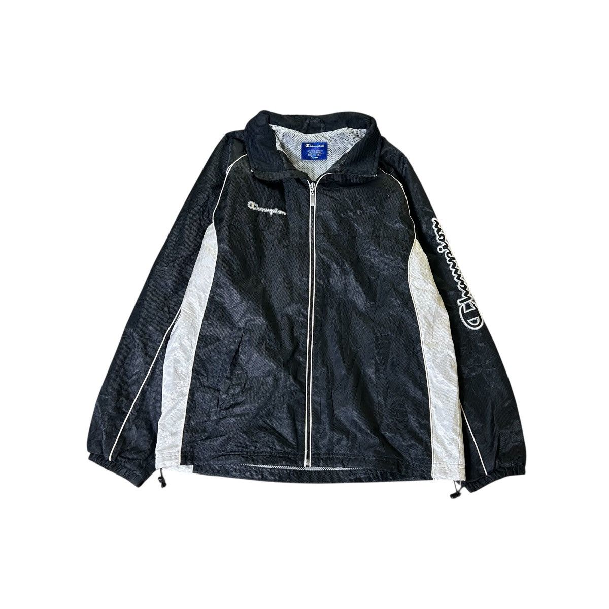 Champion Vintage Champion Big Logo Windbreaker Jacket Size US L / EU 52-54 / 3 - 1 Thumbnail