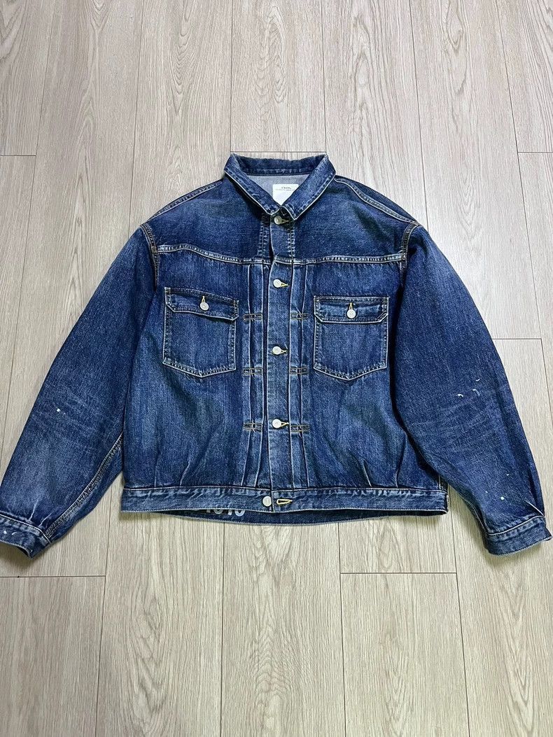 Visvim VISVIM SS 101XX JKT DMGD-1010 Washed denim jacket-2506 Size US XL / EU 56 / 4 - 1 Thumbnail