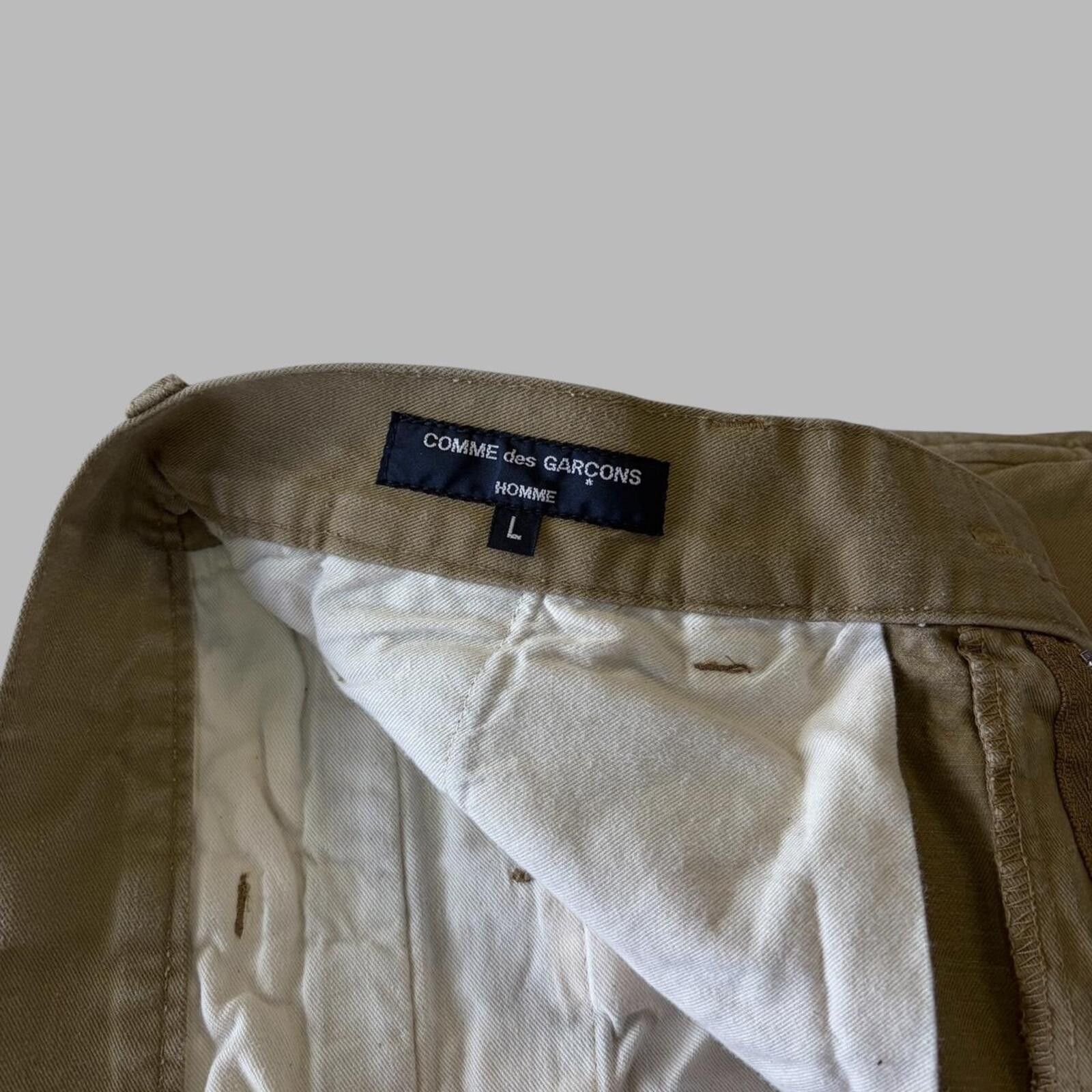 Comme des Garcons Comme des Garçons Homme khaki trousers Size US 34 / EU 50 - 3 Thumbnail