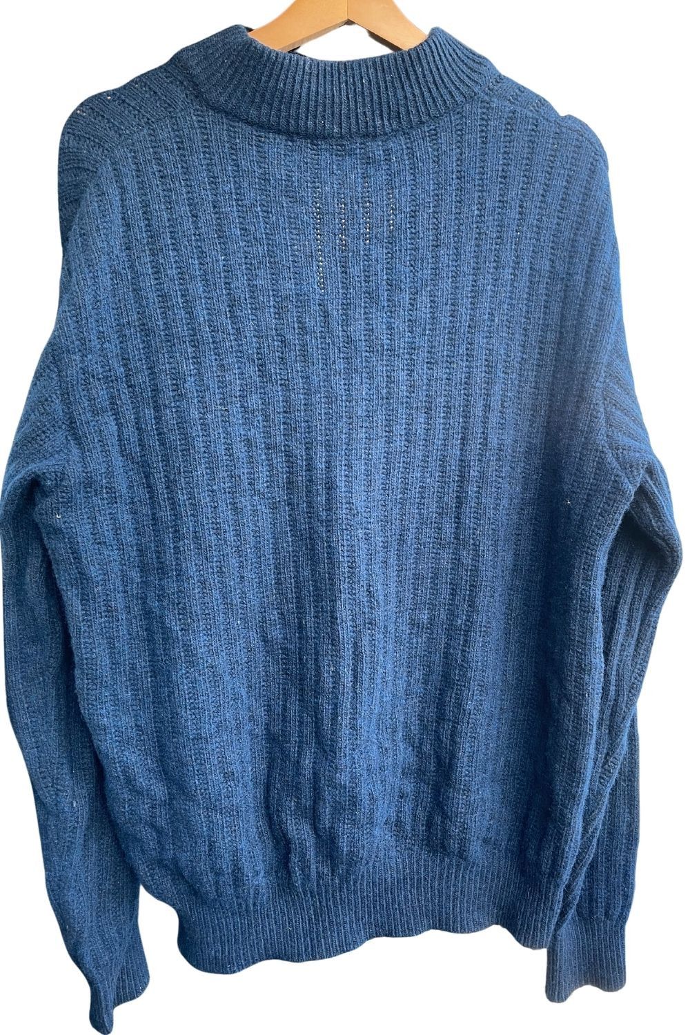 Vintage × Yves Saint Laurent Yves Saint Laurent Vintage Jumper Blue Size M-L Size US M / EU 48-50 / 2 - 8 Thumbnail