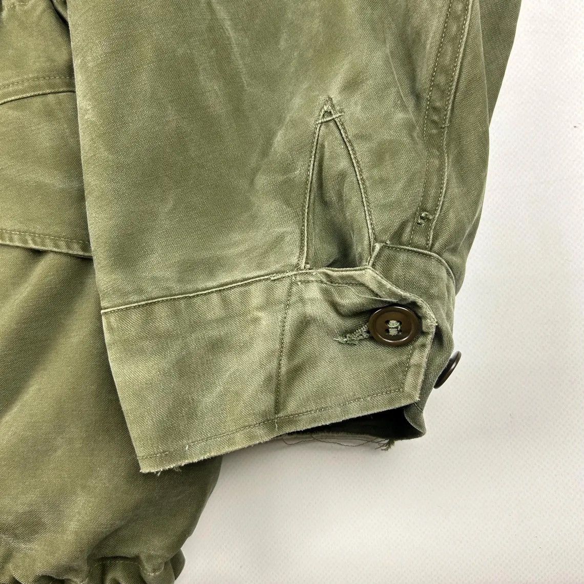 Vintage 1950s US Military M-51 Field Jacket Size Regular Large Size US L / EU 52-54 / 3 - 7 Thumbnail