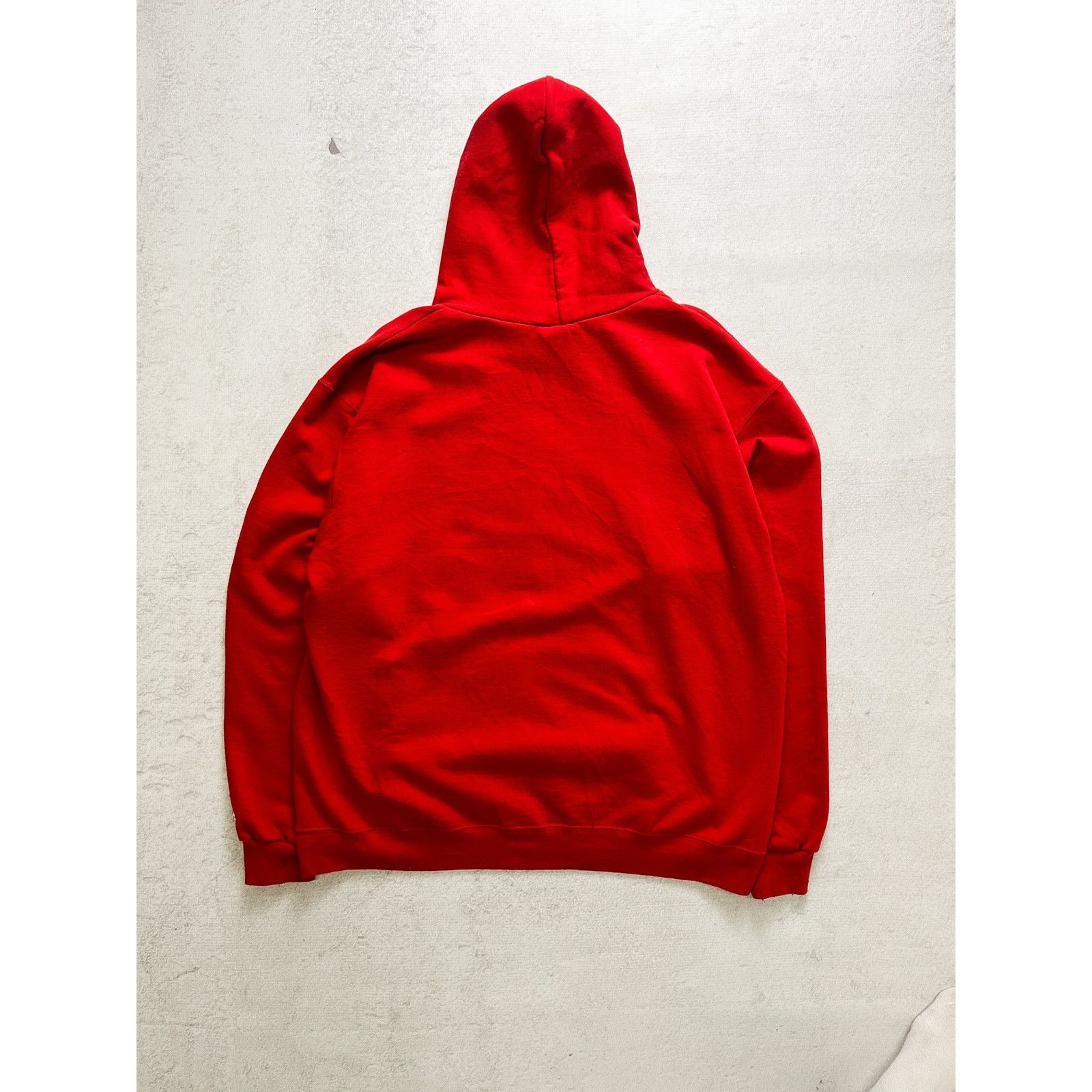 The Unbranded Brand Vintage 90s Ohio State Red Drawstring Hoodie - Men's XL Size US XL / EU 56 / 4 - 2 Thumbnail