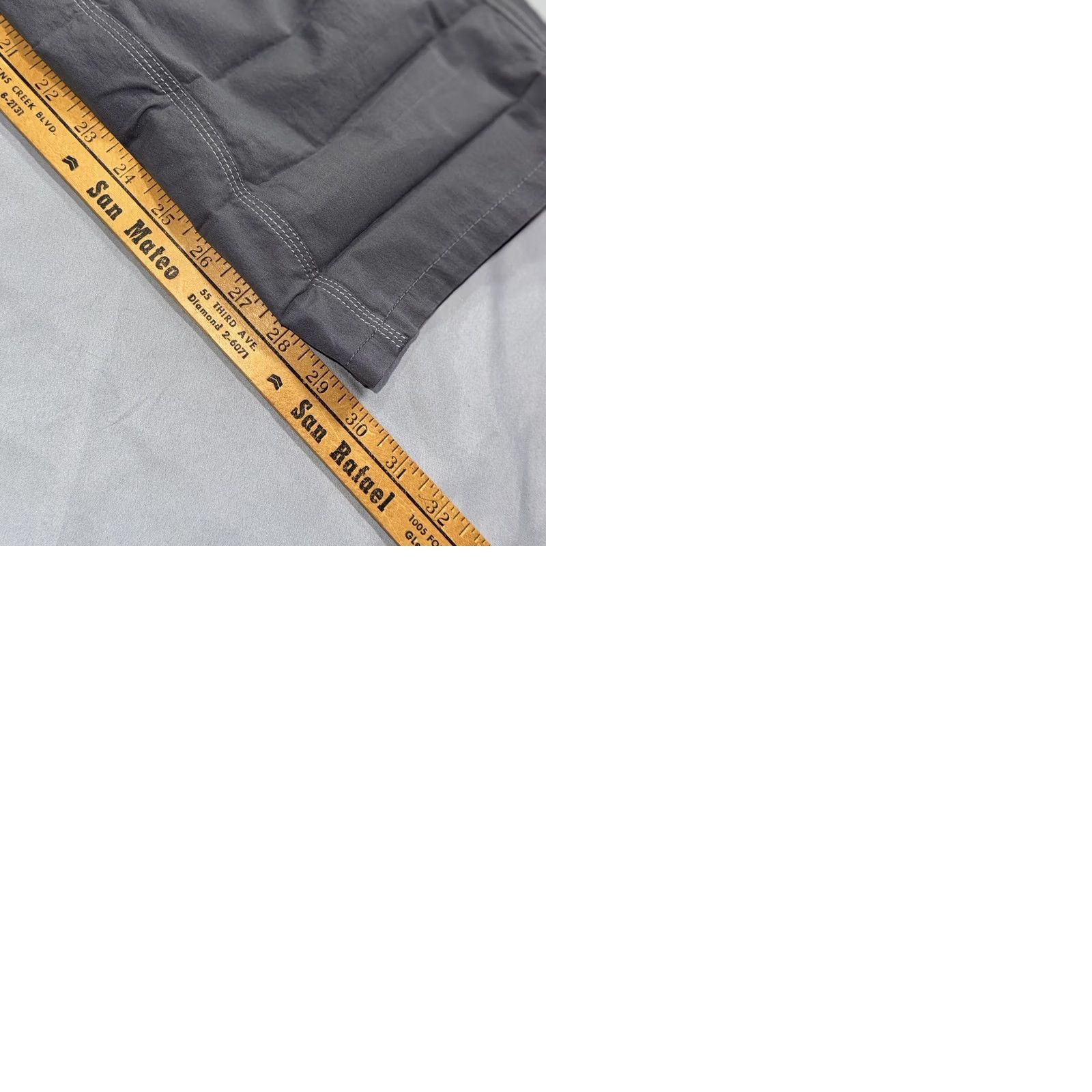Vintage KÜHL Legendary Pants Womens 14 Gray Cargo Twill Straight Pockets Zip Back Logo casual outdoor hiking Size 36" / US 14 / IT 50 - 9 Thumbnail