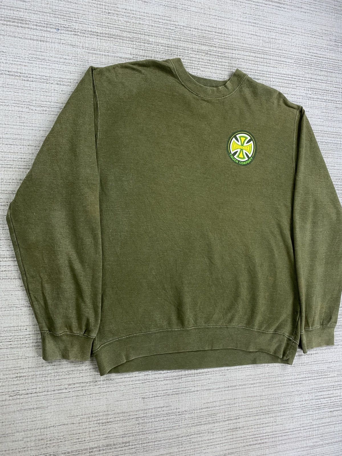 Independent Truck Co. × Vintage Vintage Independent Truck Company Rare Longsleeve Sweatshirt Size US L / EU 52-54 / 3 - 3 Thumbnail