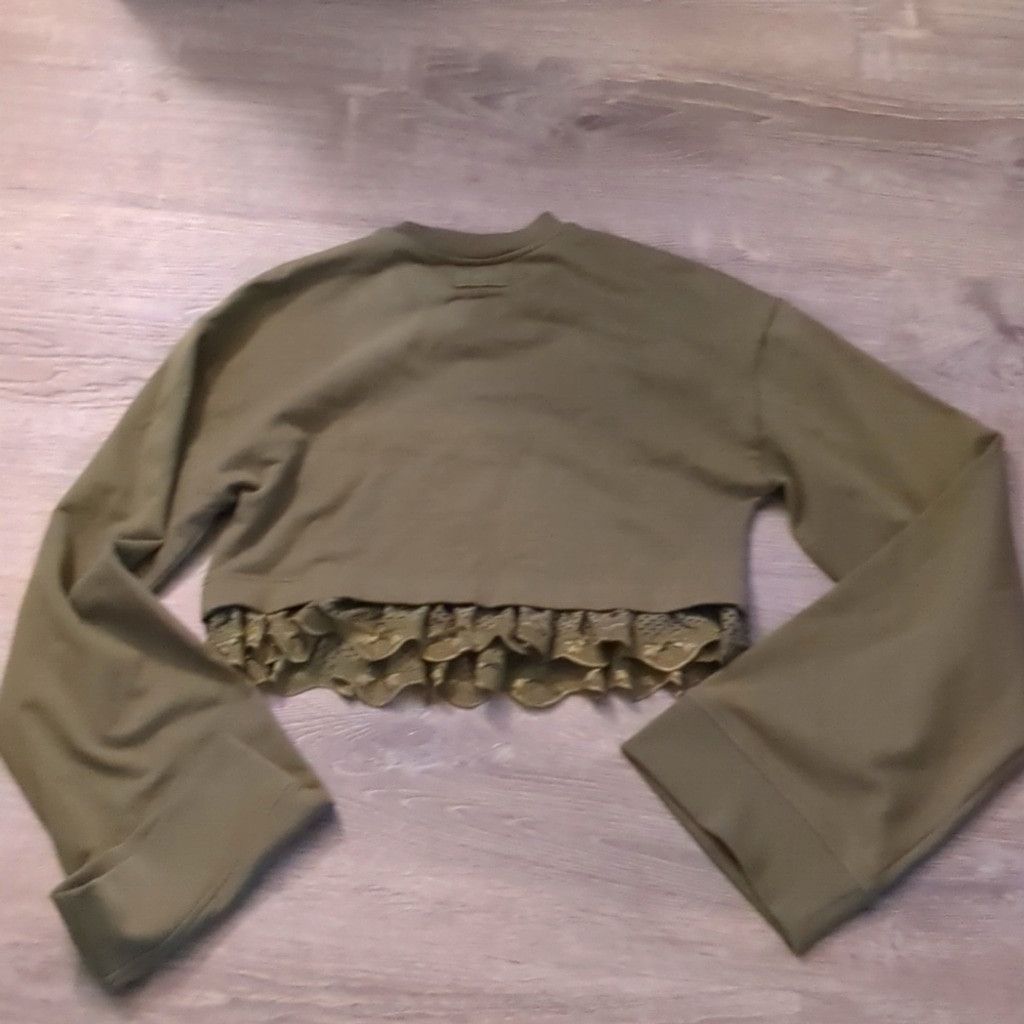 Fenty Puma x Fenty long sleeve cropped sweatshirt size XS Size XS / US 0-2 / IT 36-38 - 10 Thumbnail