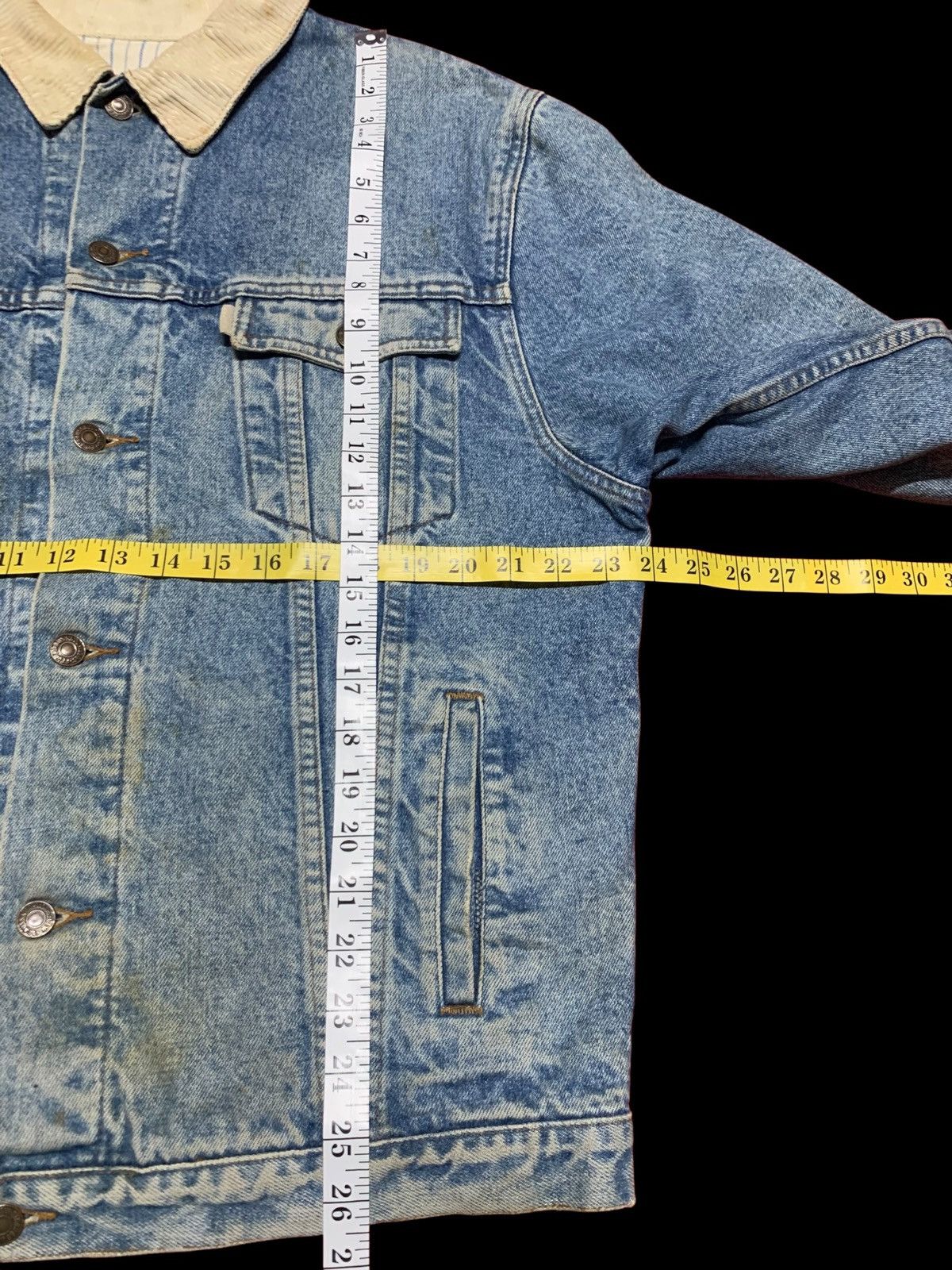 Levi's × Vintage Vintage Levi's 80's Denim Jacket Grey Label Rare Size US M / EU 48-50 / 2 - 15 Thumbnail