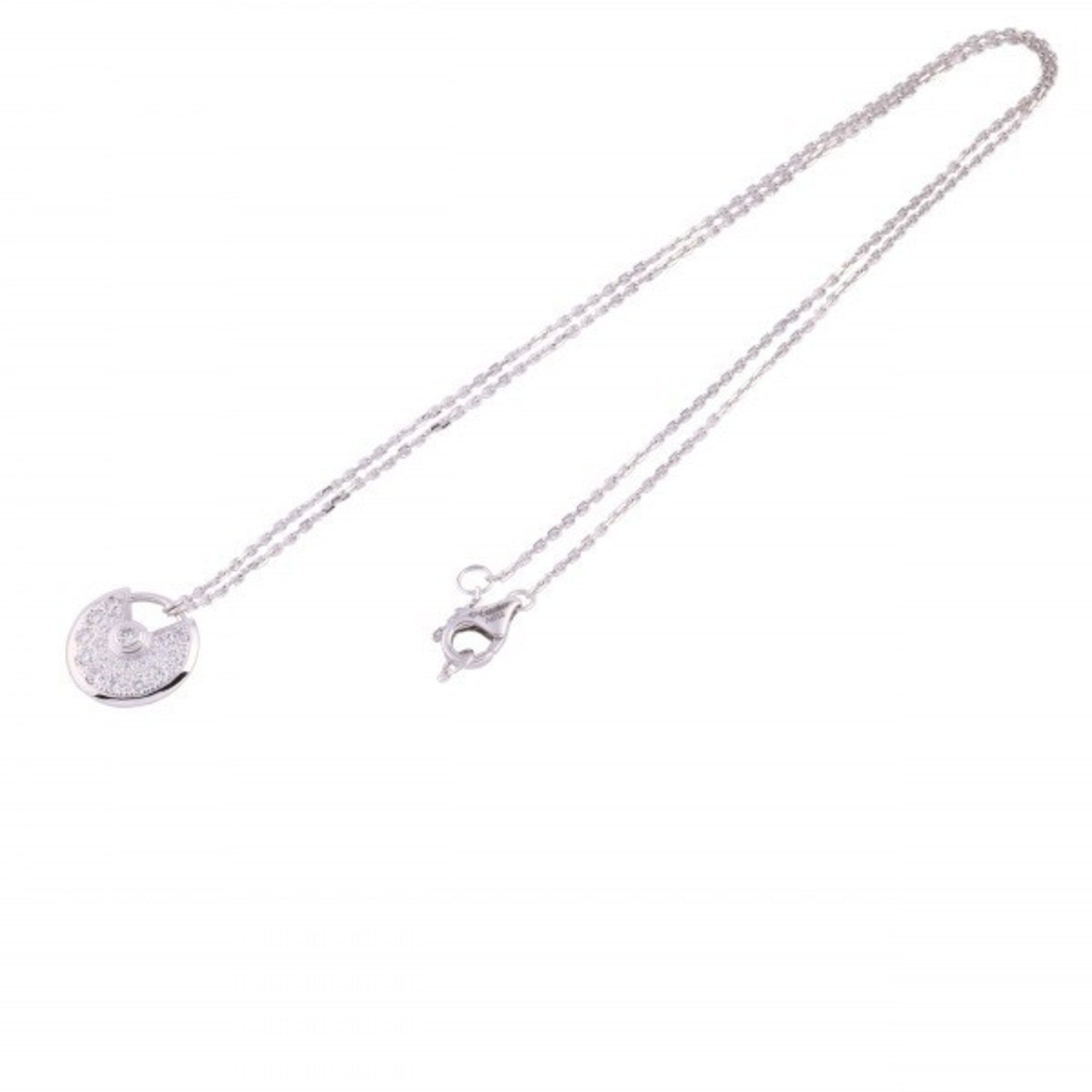 image of Cartier Amulette De Cartier Necklace in Silver, Women's