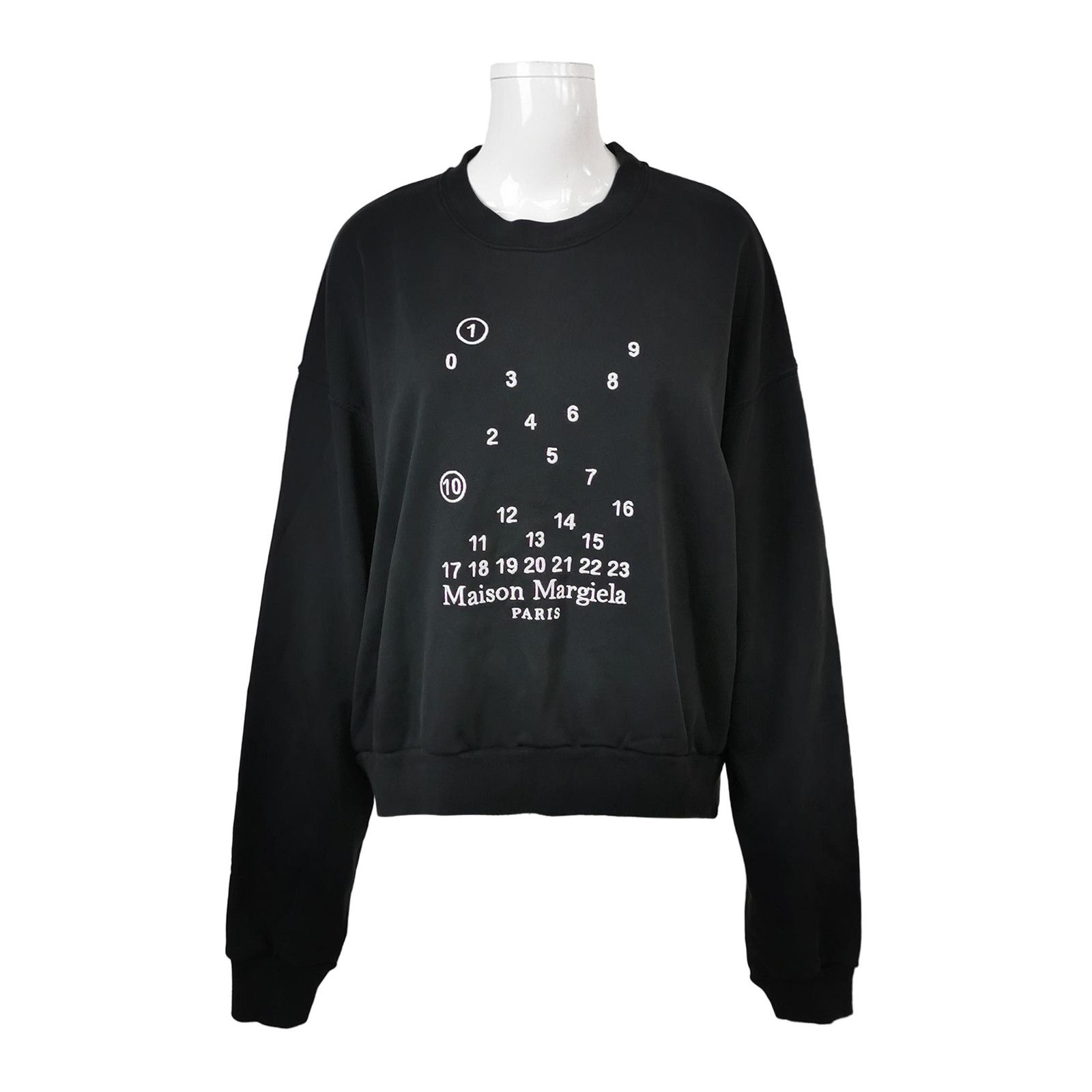 Maison Margiela Maison Margiela Number Logo Sweatshirt XL Size XL / US 12-14 / IT 48-50 - 1 Thumbnail
