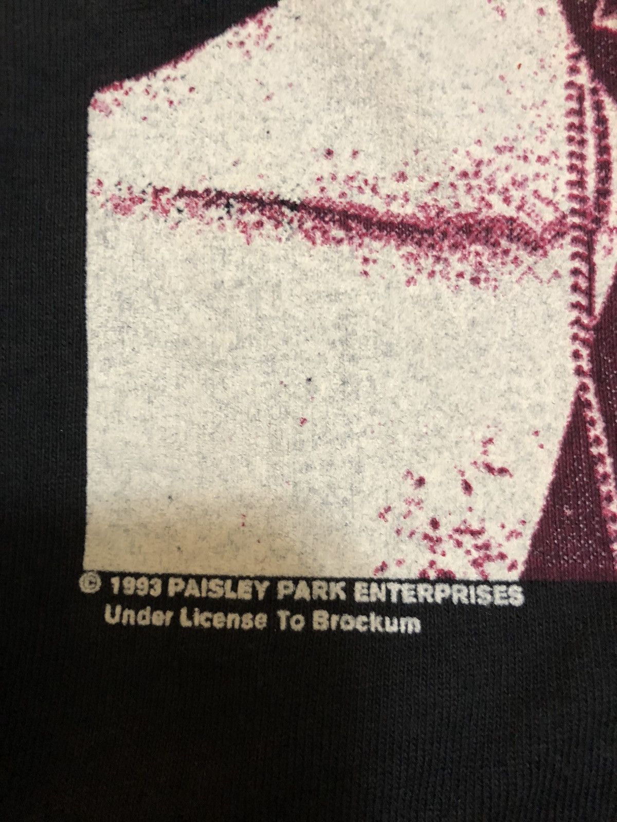 Band Tees Rare vintage 1993 Prince Licensed By Brockum Hoodie rap tee Size US L / EU 52-54 / 3 - 3 Thumbnail