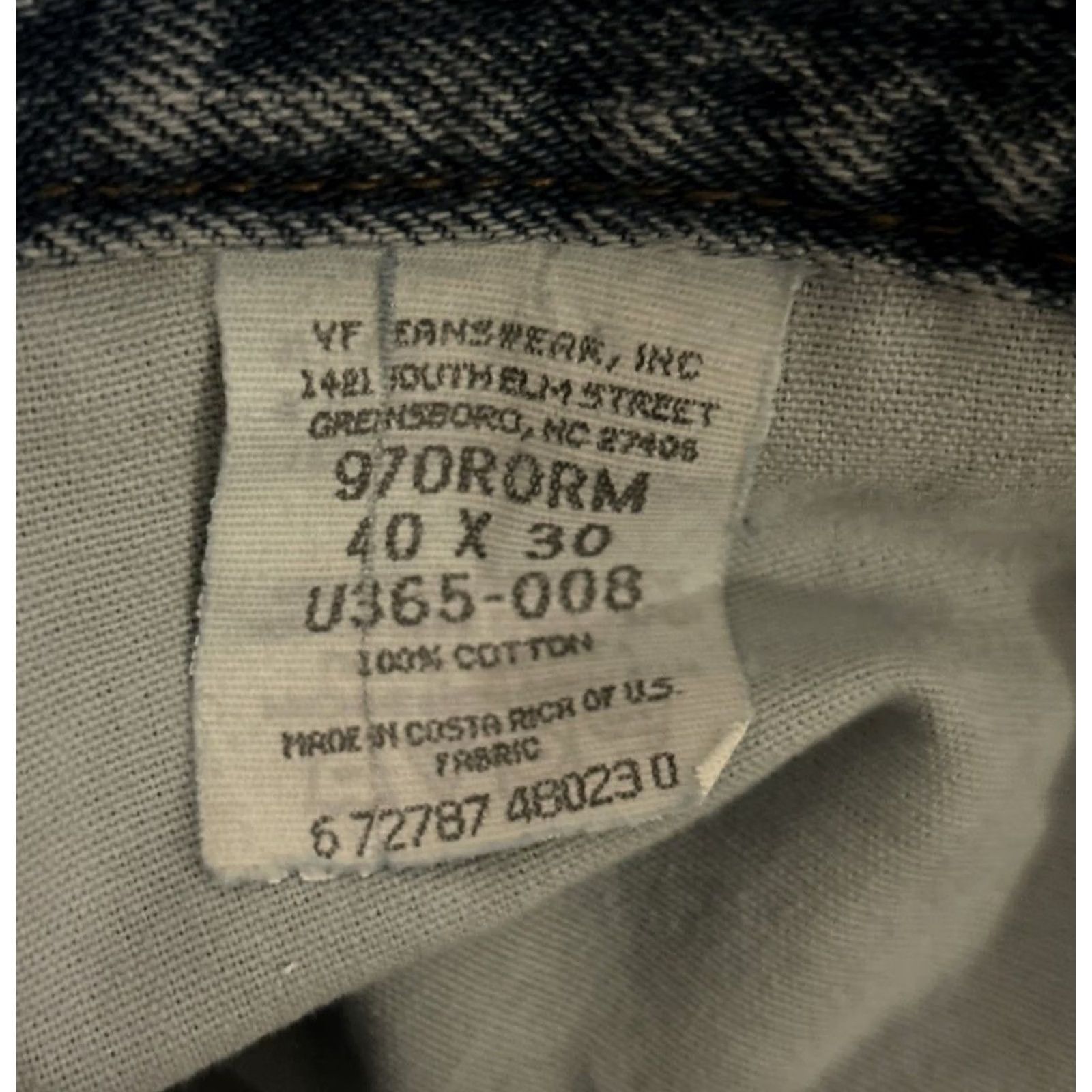 Wrangler NEW Wrangler Hero Originals Easy Fit Jeans - Size 40 X 30 NWT Regular Blue Denim 5-Pocket Mens Jeans Size US 40 / EU 56 - 6 Thumbnail
