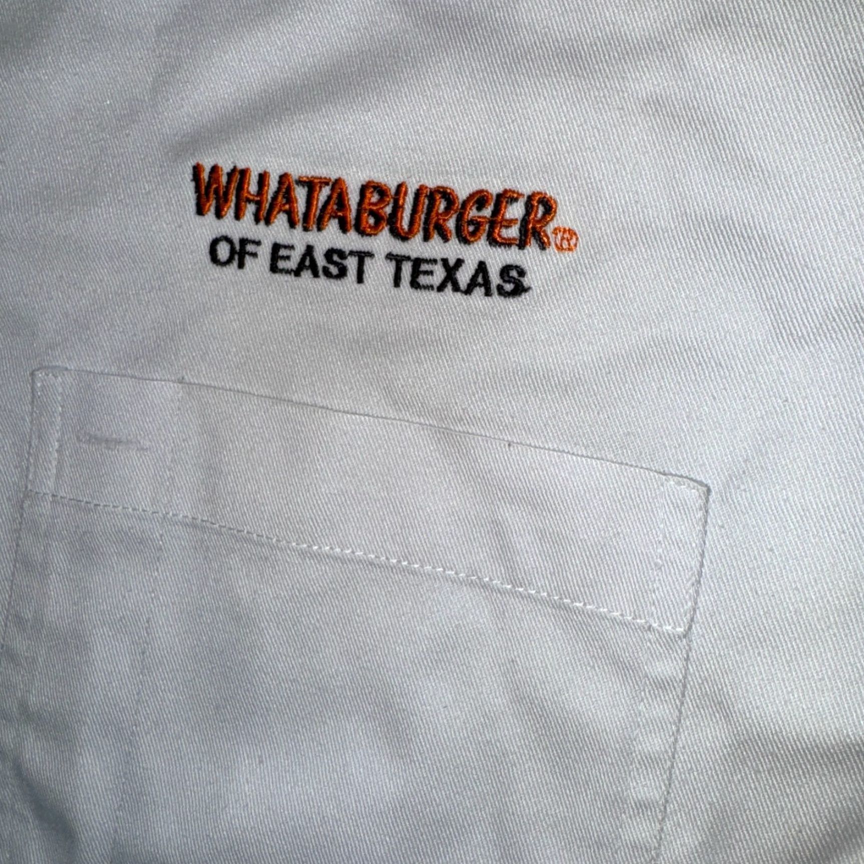 Vintage VINTAGE Whataburger Shirt Short Sleeve Button-Up XL White Logo Embroidered Men Button-Down Classic Casual Size US XL / EU 56 / 4 - 2 Thumbnail