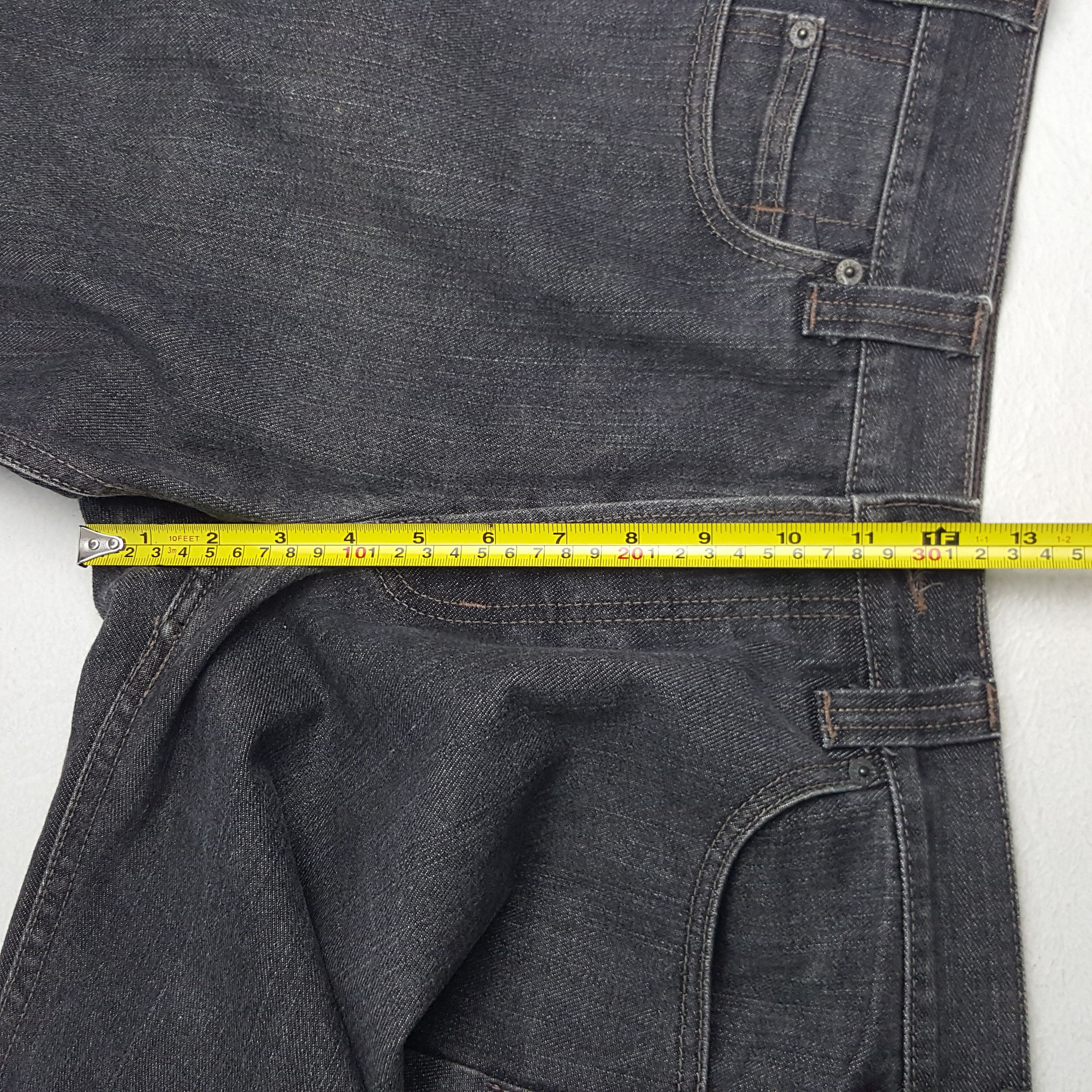 Stussy × Vintage Vintage Stussy Australia Custom Art Big Logo Denim Jeans Size US 33 - 8 Thumbnail