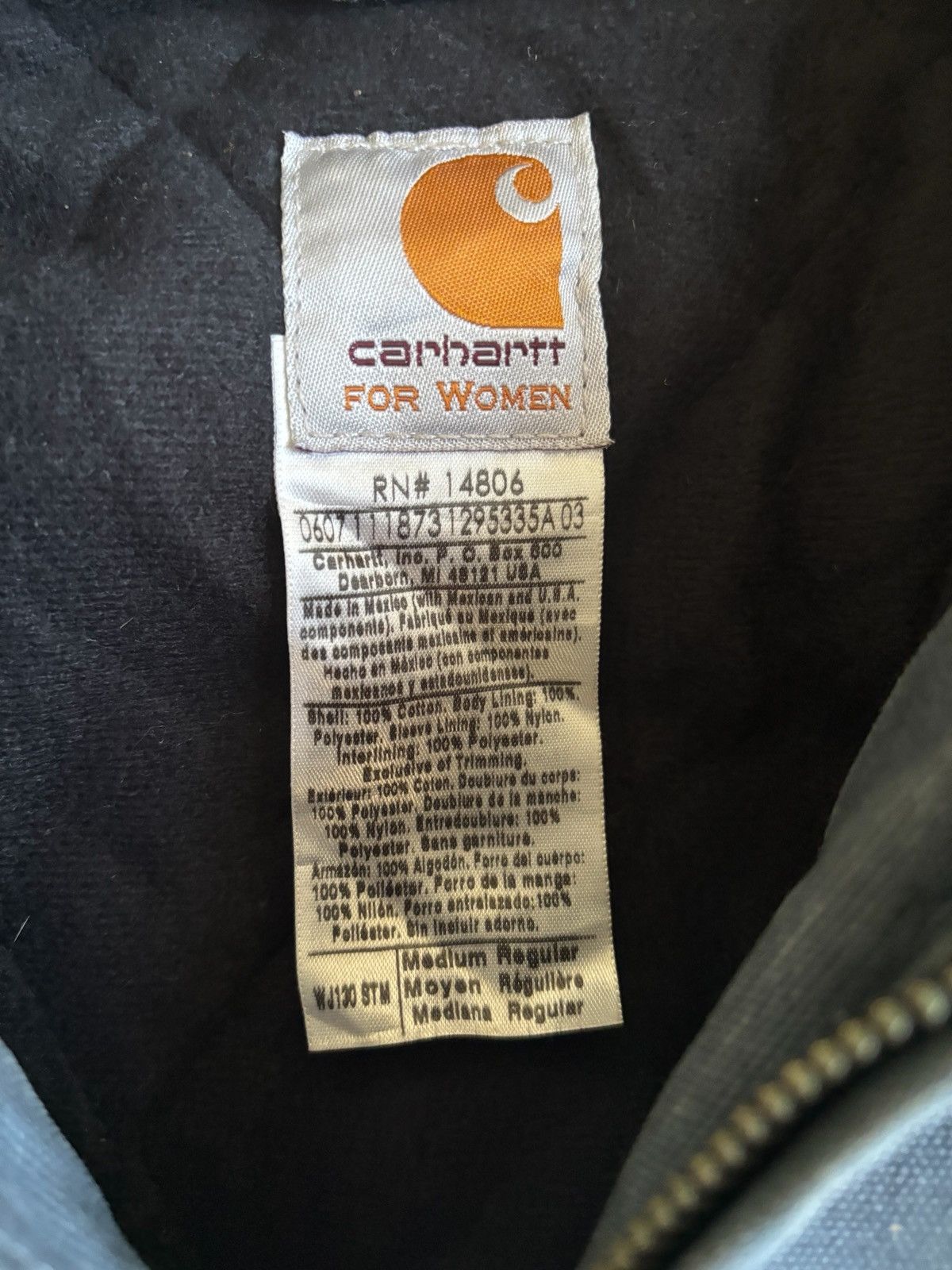Carhartt CARHARTT WJ130 STM ACTIVE JACKET Size US M / EU 48-50 / 2 - 7 Thumbnail