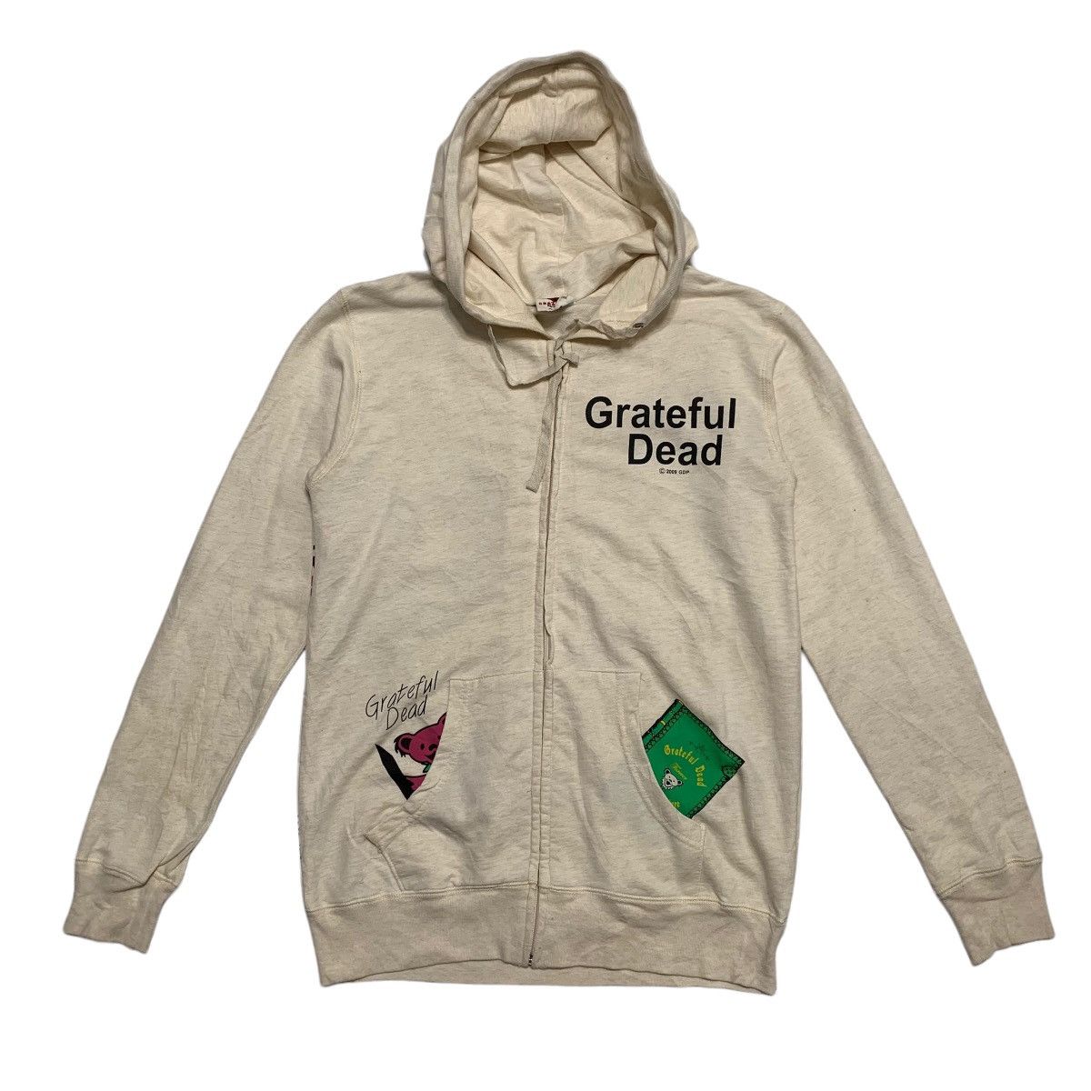 Grateful Dead Grateful Dead Bear Design Zipper Hoodie Size M / US 6-8 / IT 42-44 - 1 Thumbnail