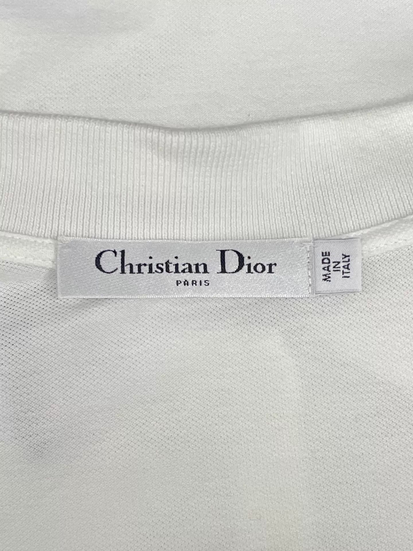Dior Dior Logo Striped Embroidery Polo SS Slim Fit Cotton XS Size XS / US 0-2 / IT 36-38 - 5 Thumbnail