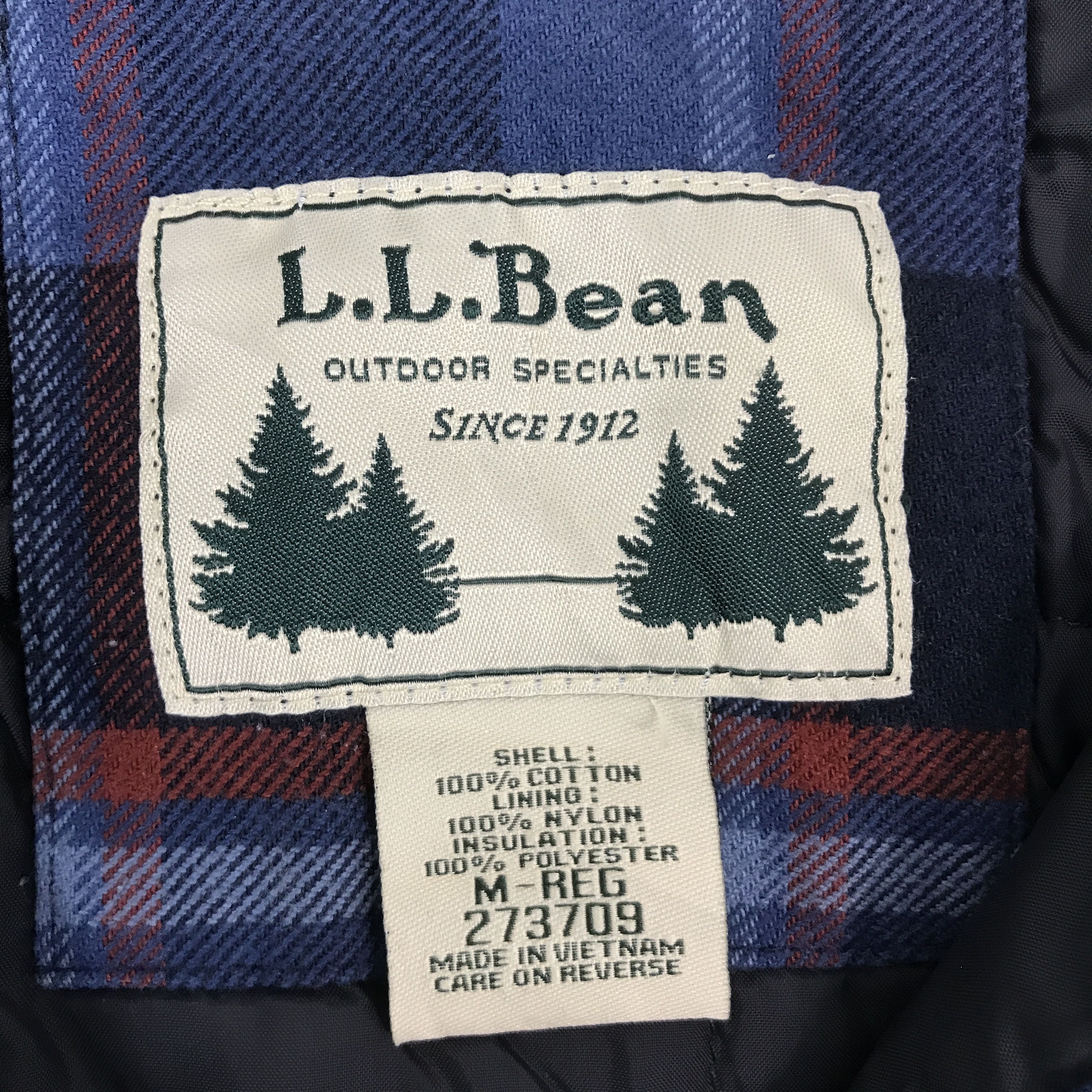 Flannel × L.L. Bean L.L Bean Flannel button jacket Size US L / EU 52-54 / 3 - 10 Thumbnail