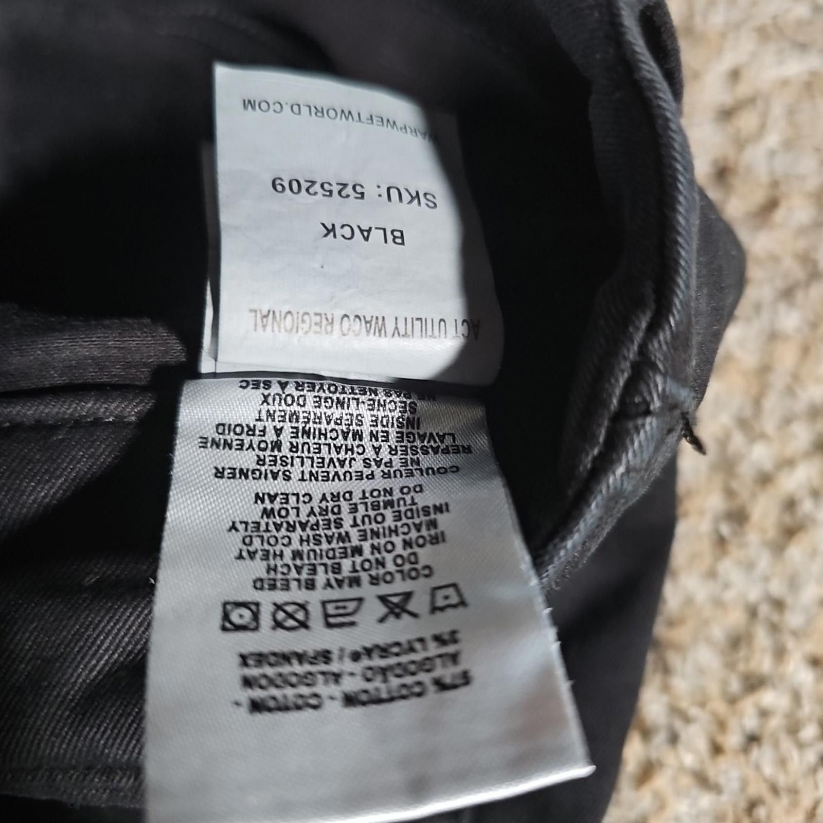 Warpweft Company Warp + Weft 33 Black Act Utility Waco Regional Shorts Size US 33 - 4 Thumbnail