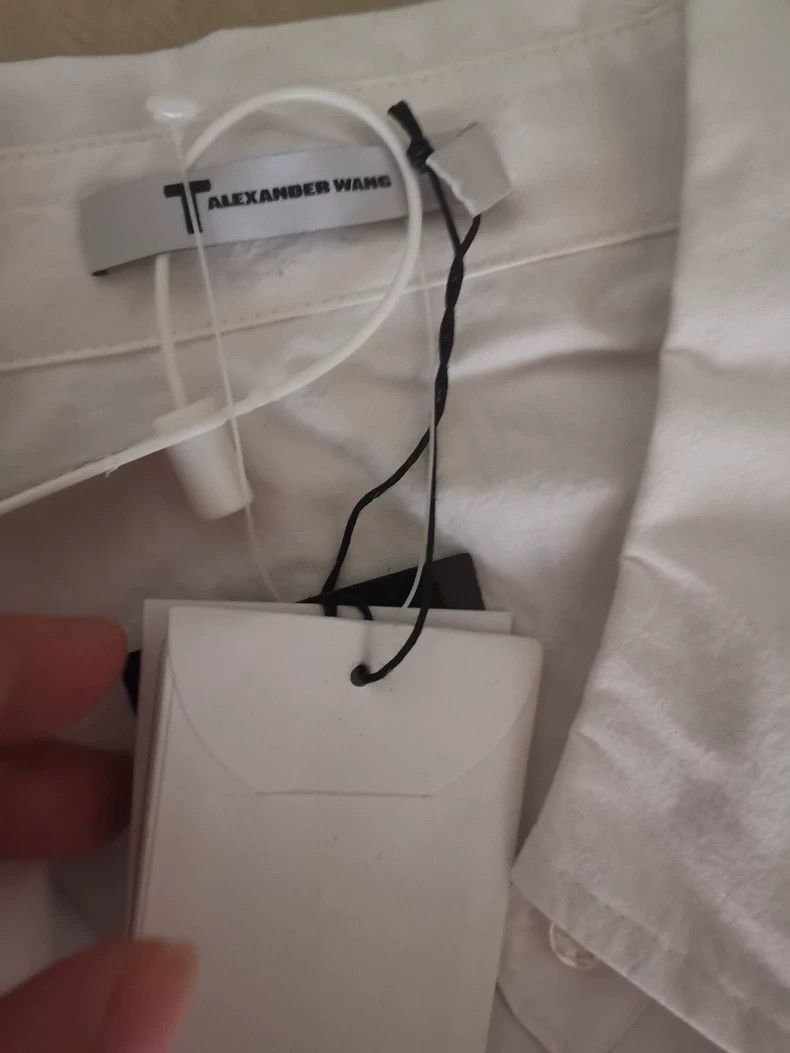 Alexander Wang Alexander Wang Drawstring Shirt Dress- Size S / US 4 / IT 40 - 1 Thumbnail