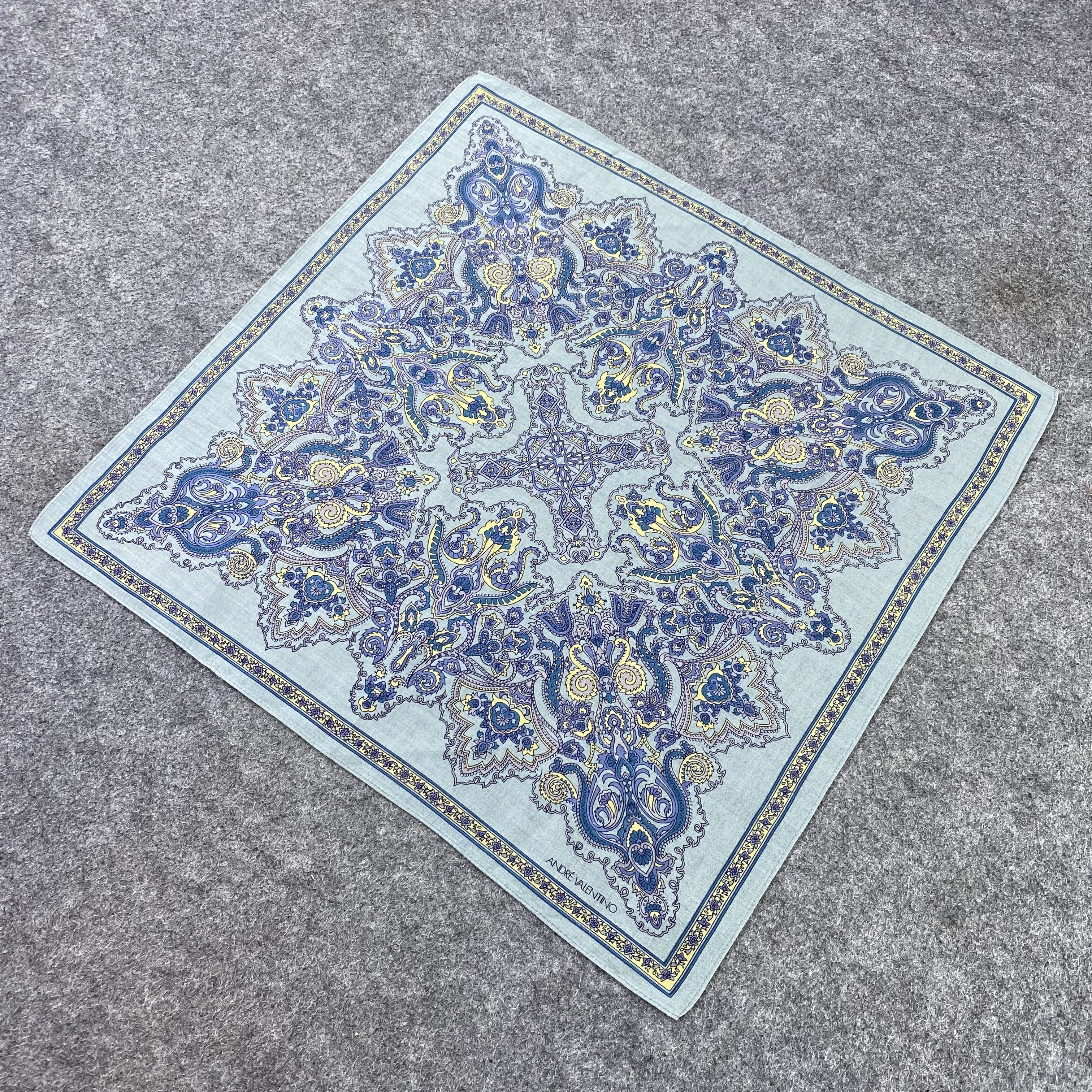Designer Andre Valentino Handkerchief / Bandana / Neckerchief-B1435 Size ONE SIZE - 4 Thumbnail