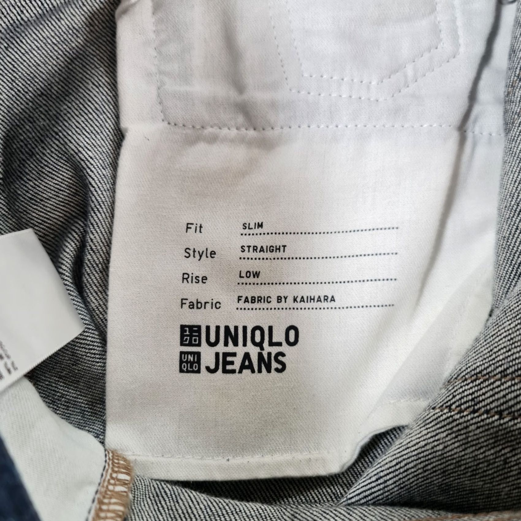 Uniqlo Uniqlo Jeans Blue Slim Fit Straight Stretch Denim W30 L26 5-Pocket Selvedge Zip Fly Regular Mens Size US 30 / EU 46 - 6 Thumbnail