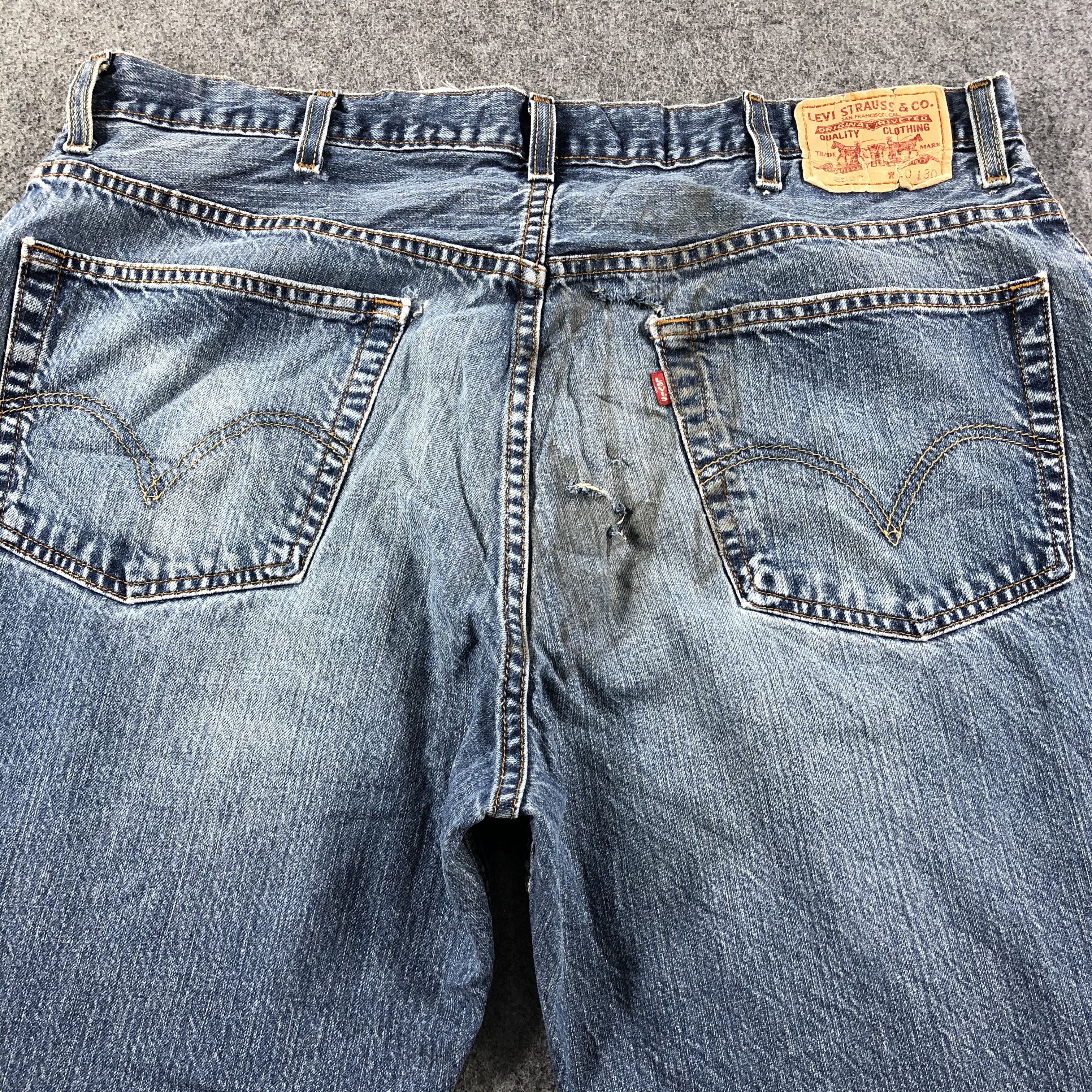 Levi's Vintage Blue Wash Levis 559 Jeans-J2677 Size US 39 - 4 Thumbnail