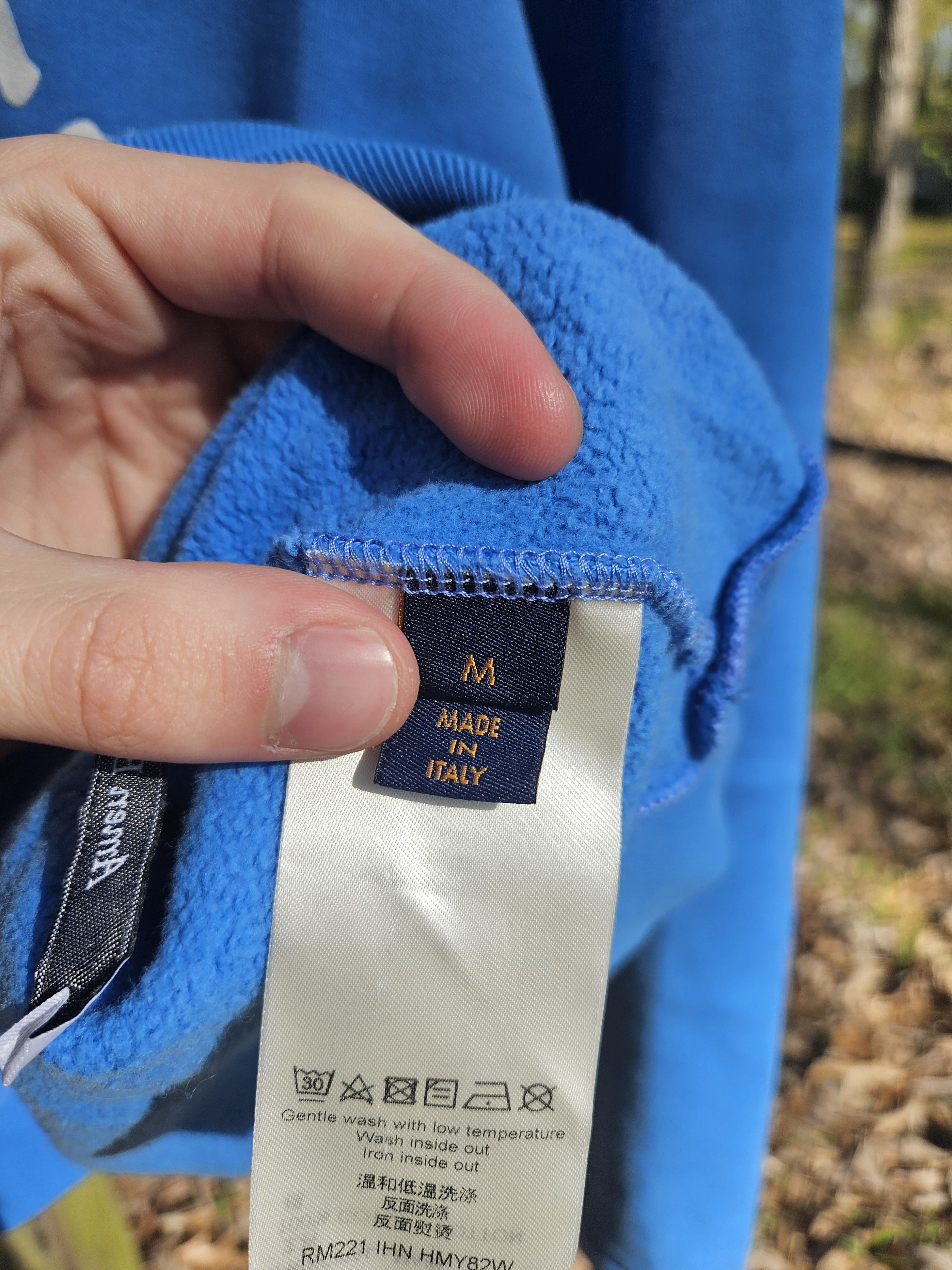 Louis Vuitton Louis Vuitton Amen Breakers Blue Crewneck Sweater Size US M / EU 48-50 / 2 - 7 Thumbnail