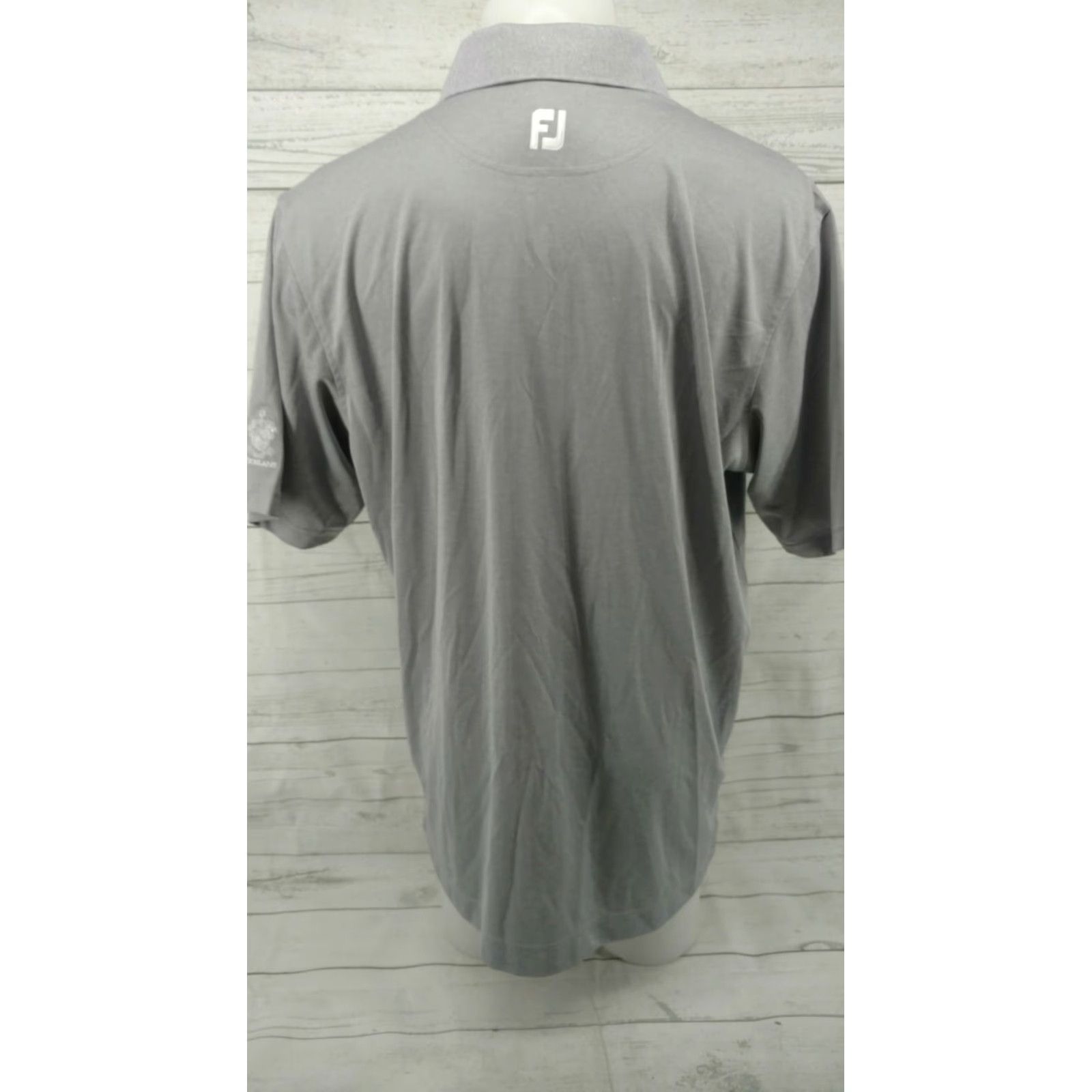 Footjoy Footjoy Mens XL Gray Richland Golf Polo Shirt Size US XL / EU 56 / 4 - 7 Thumbnail