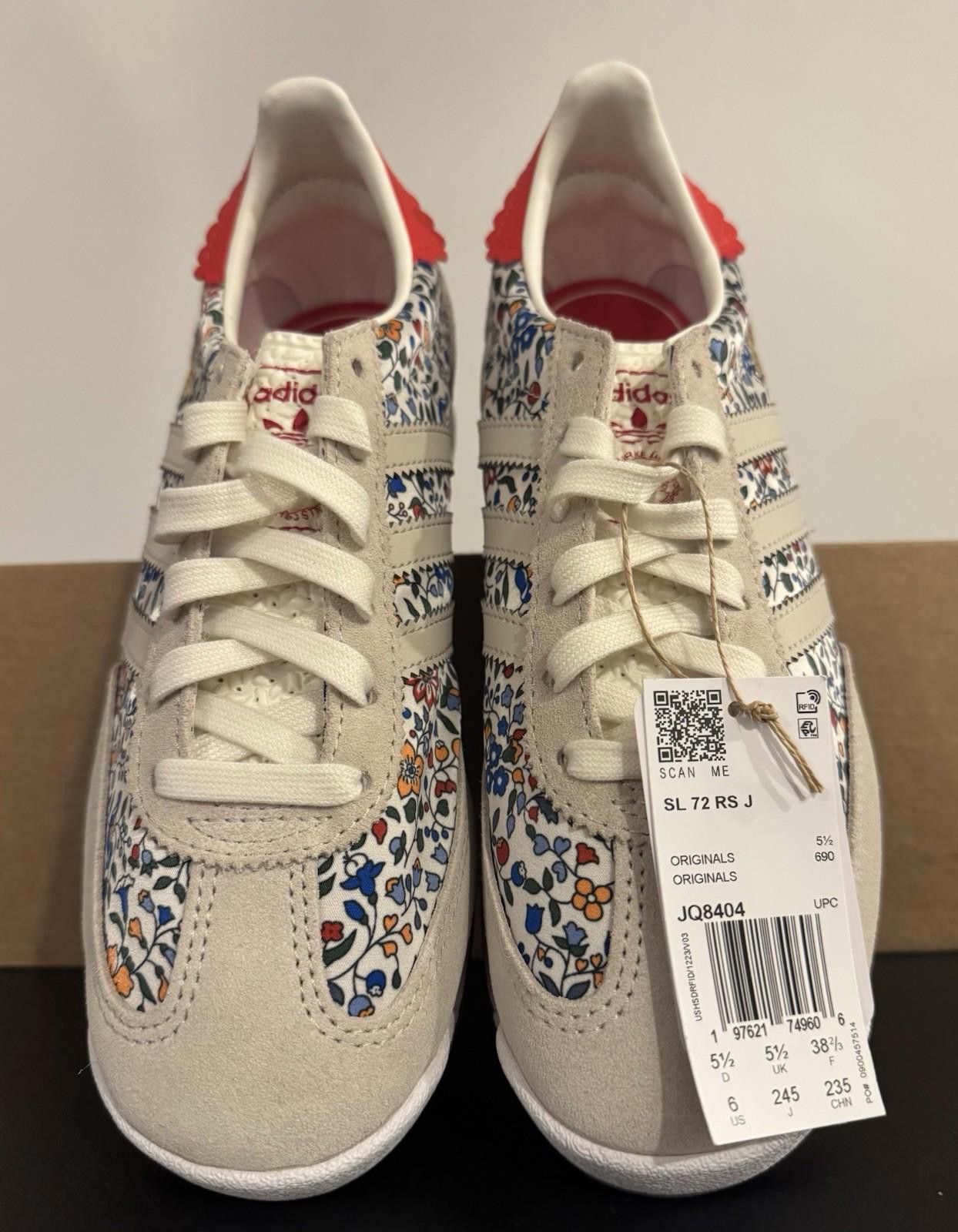 Adidas Adidas Liberty London SL 72 Floral Flower Print - Size 6 Size US 6 / IT 36 - 4 Thumbnail