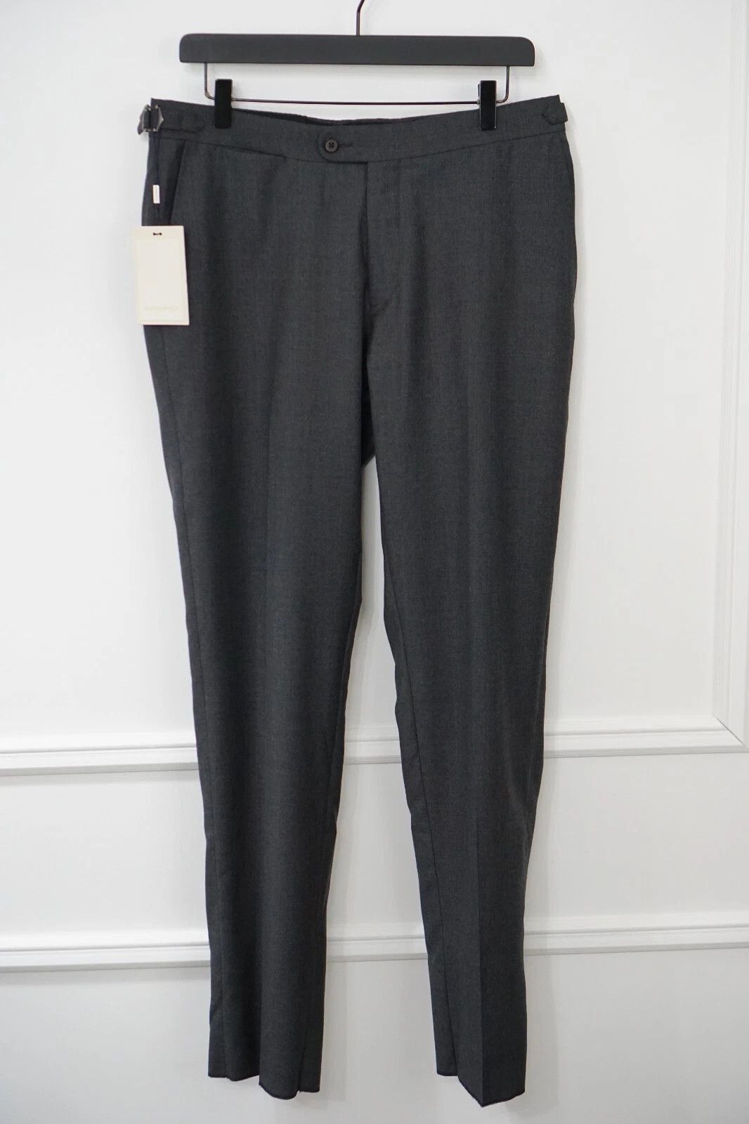 Suitsupply Men Suitsupply Suit La Spalla Sinlge Breasted Grey Wool US36 Size 36R - 7 Thumbnail