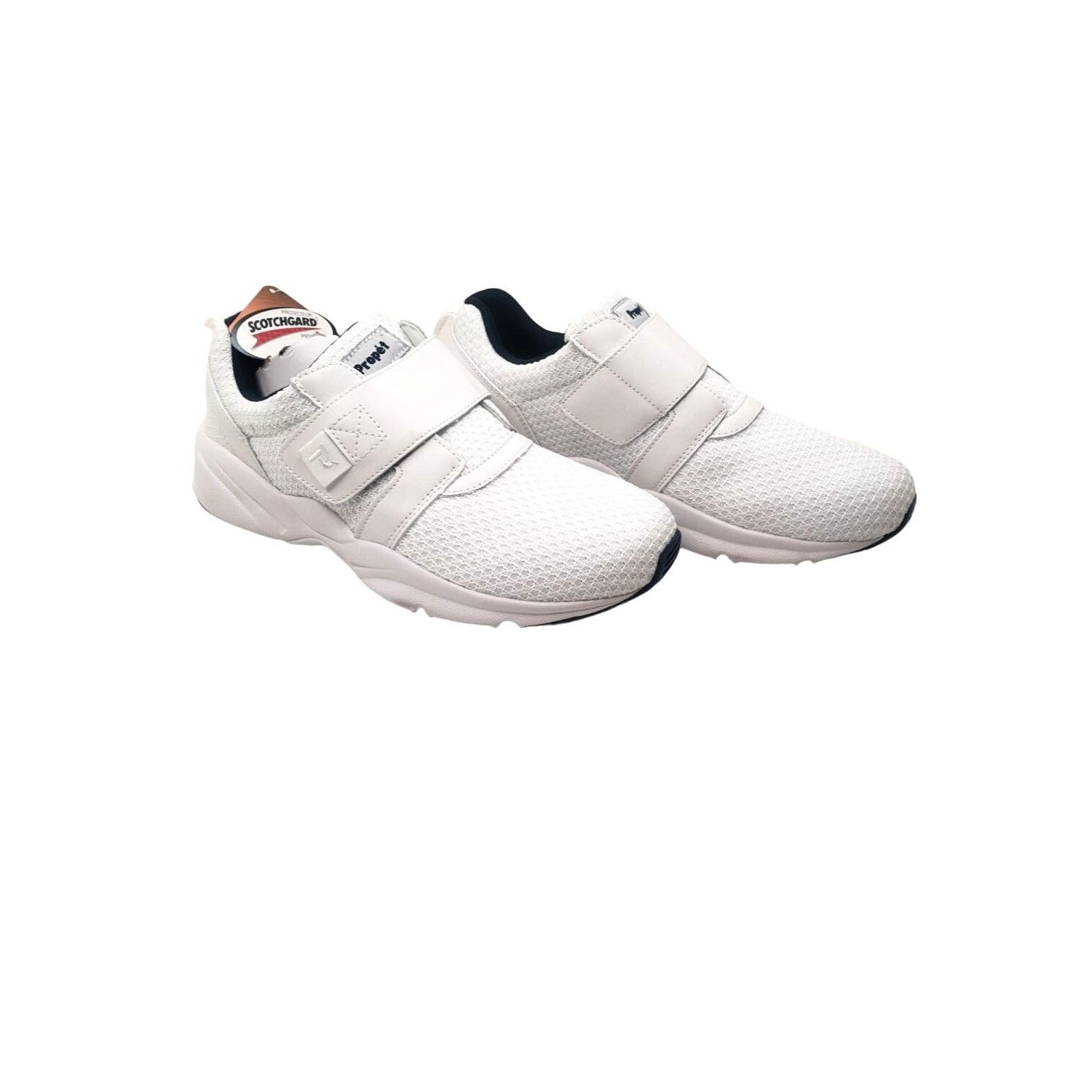Other Propét Mens Stability X Strap White Athletic Shoe Sz 8W Mesh Size US 8 / EU 41 - 4 Thumbnail