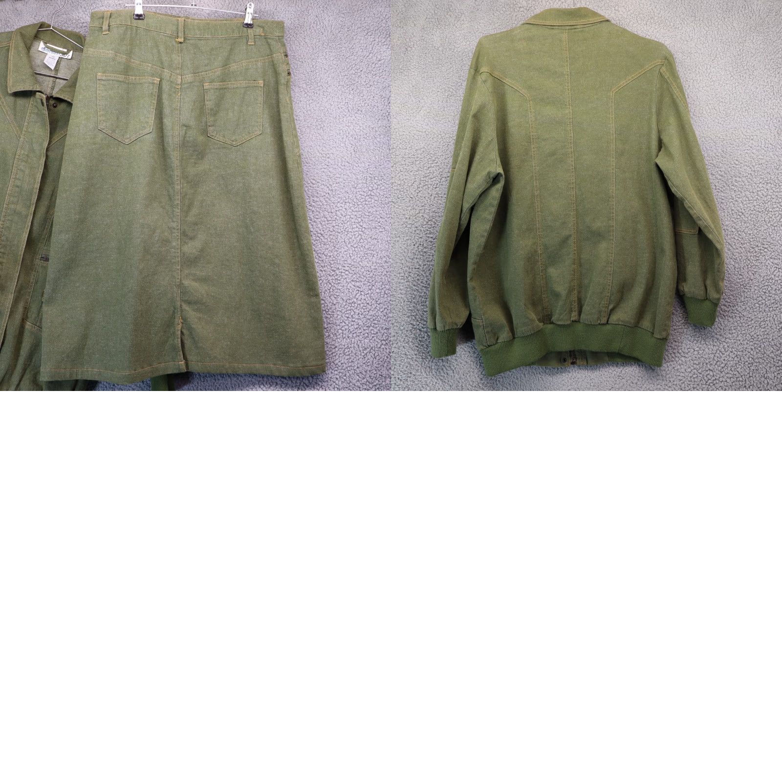 Denime **Vintage Women Denim 24/7 Skirt Suit 14W** User: Vintage Women Denim 24/7 Skirt Suit 14W Size 36" / US 14 / IT 50 - 8 Thumbnail
