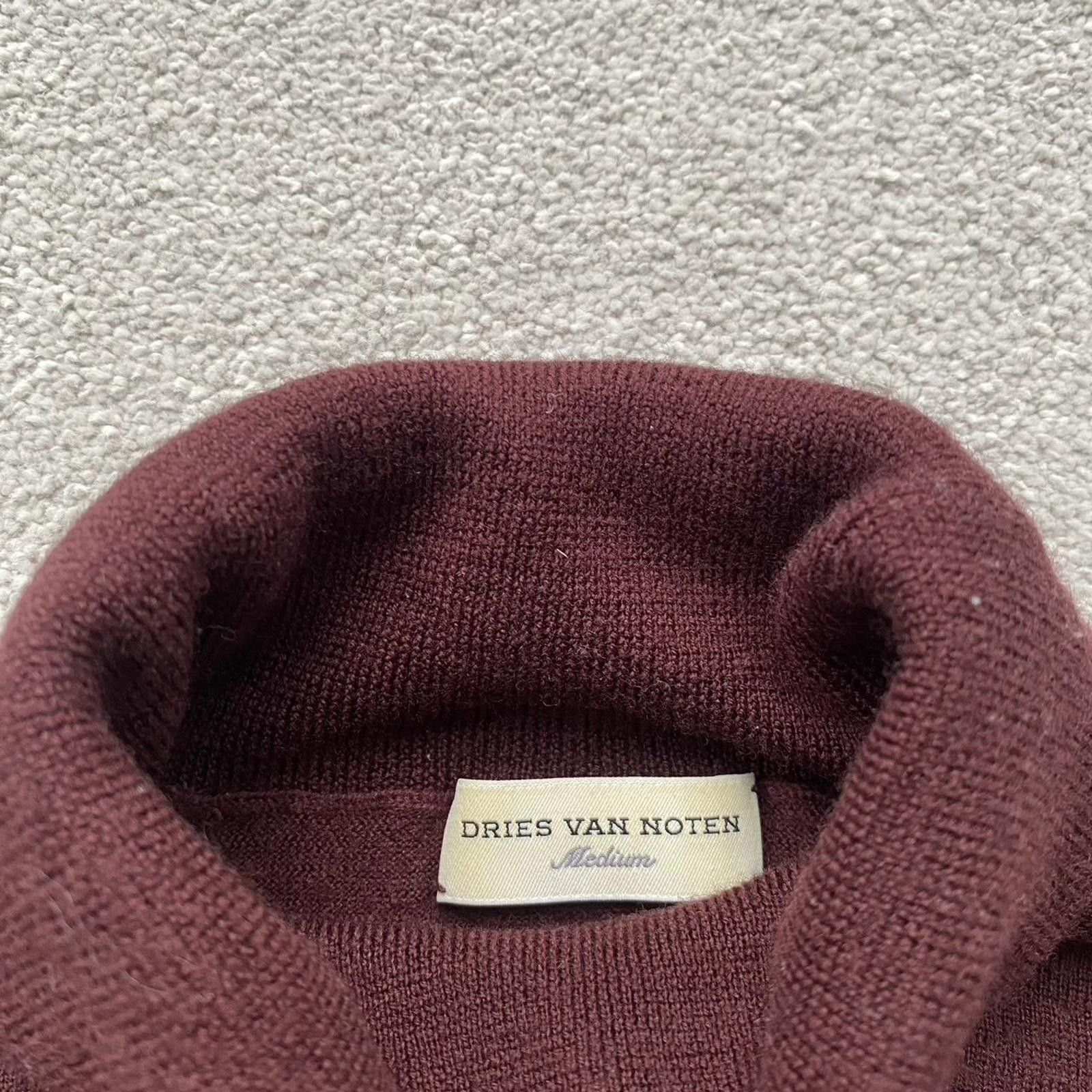 Dries Van Noten Dries Van Noten Wool Roll Neck Turtleneck Sweater Jumper Size US M / EU 48-50 / 2 - 7 Thumbnail
